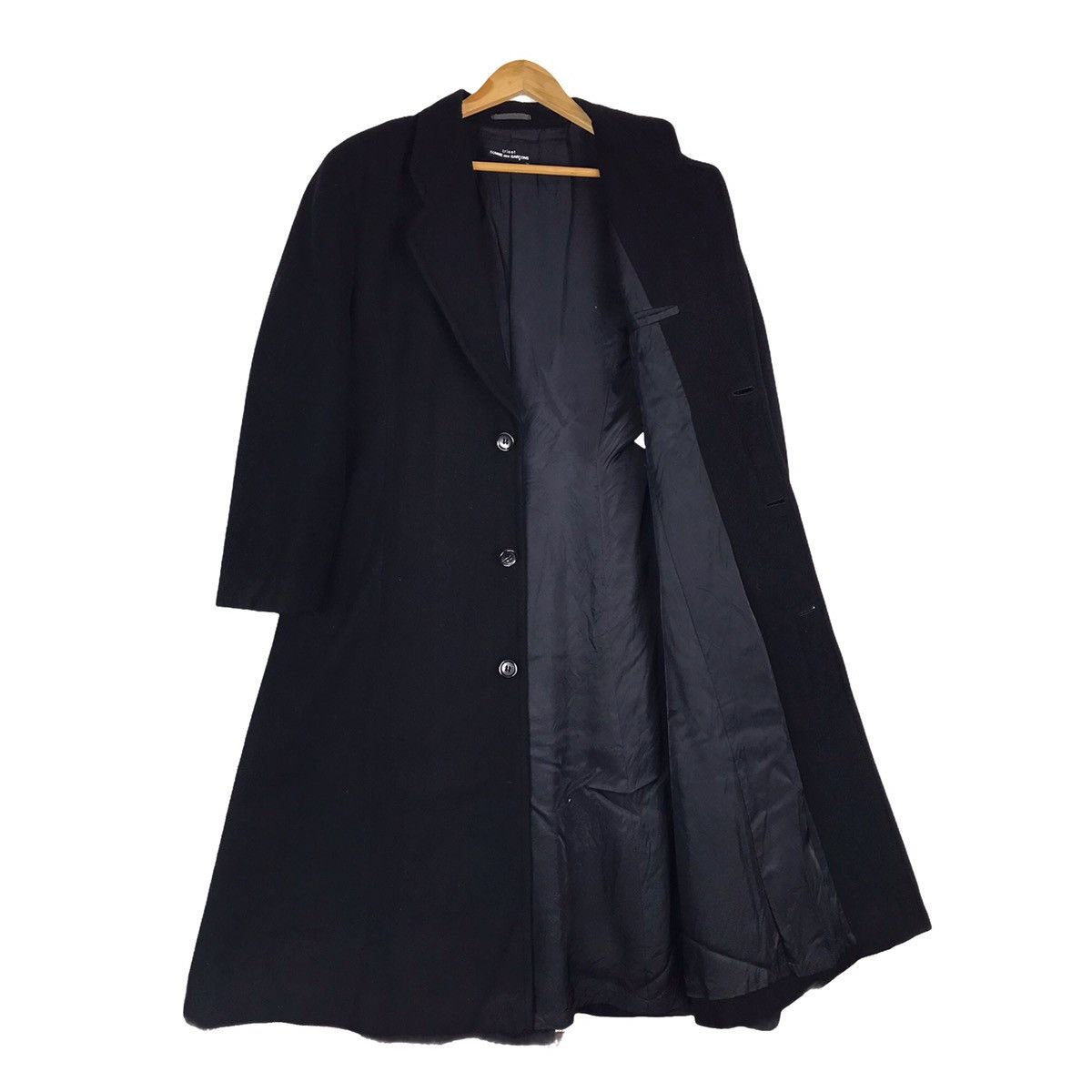 Comme des Garcons × Japanese Brand × Rei Kawakubo Comme des Garçons Tricot Long Coat Wool Jacket Size US M / EU 48-50 / 2 - 8 Thumbnail
