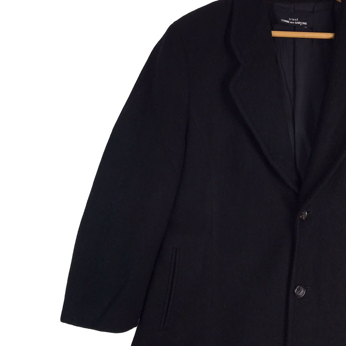 Comme des Garcons × Japanese Brand × Rei Kawakubo Comme des Garçons Tricot Long Coat Wool Jacket Size US M / EU 48-50 / 2 - 4 Thumbnail
