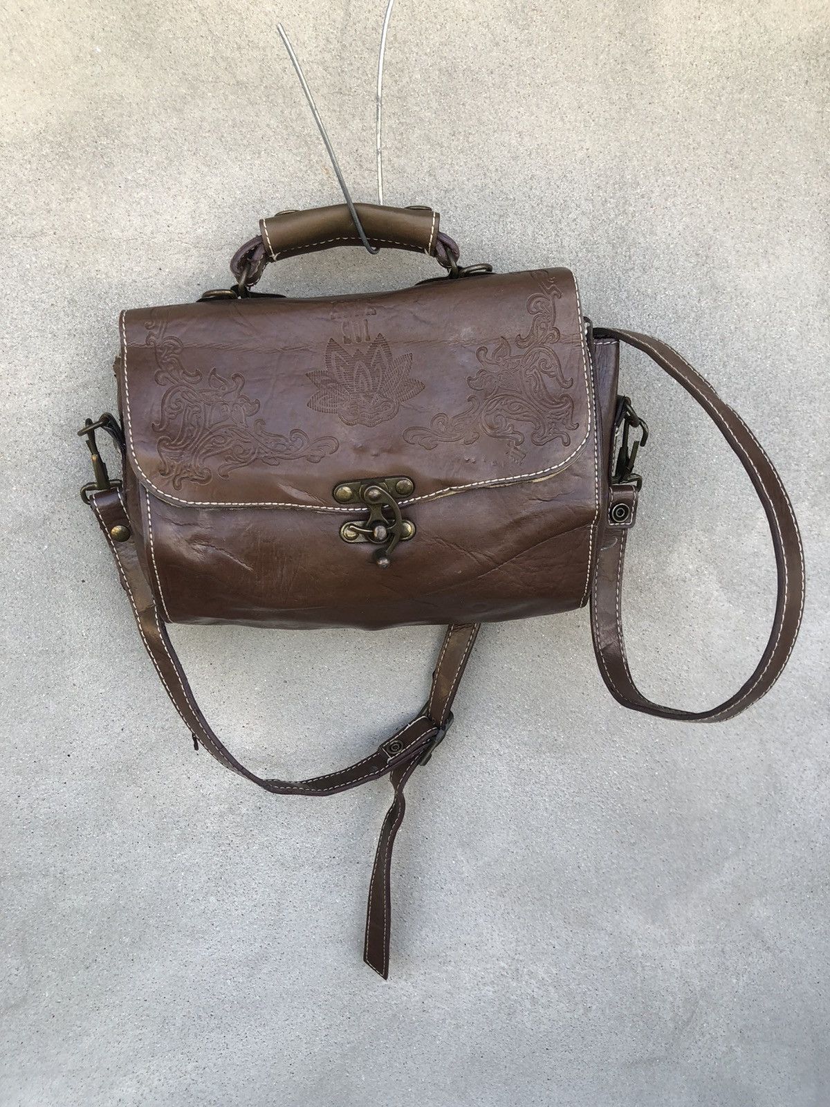 Anna Sui × Designer Anna Sui Leather Bag Size ONE SIZE - 1 Thumbnail