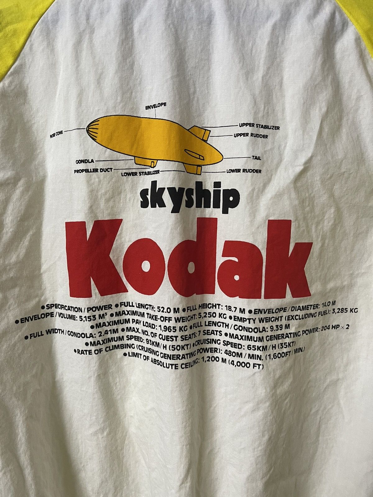 Kodak × Vintage 🔥VERY RARE VINTAGE🔥 JACKET KODAK SKYSHIP Size US M / EU 48-50 / 2 - 1 Thumbnail