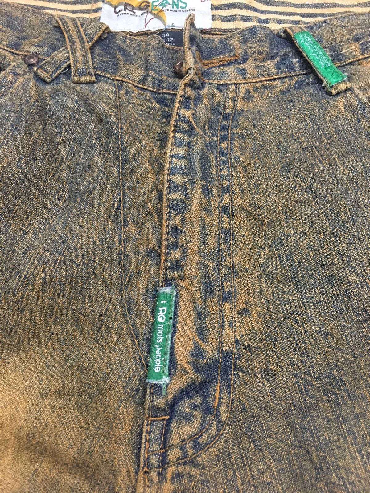 LRG × Vintage Vintage rusty LRG workwear cargo denim Size US 34 / EU 50 - 9 Thumbnail