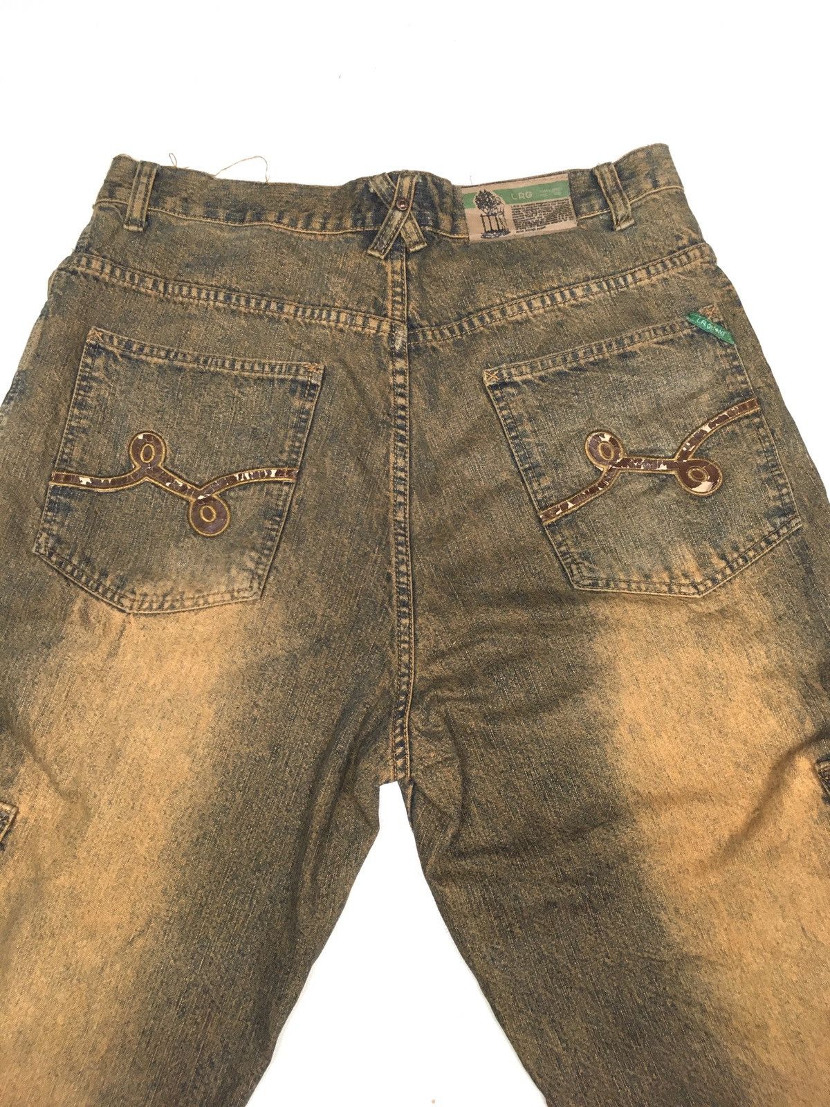 LRG × Vintage Vintage rusty LRG workwear cargo denim Size US 34 / EU 50 - 2 Thumbnail
