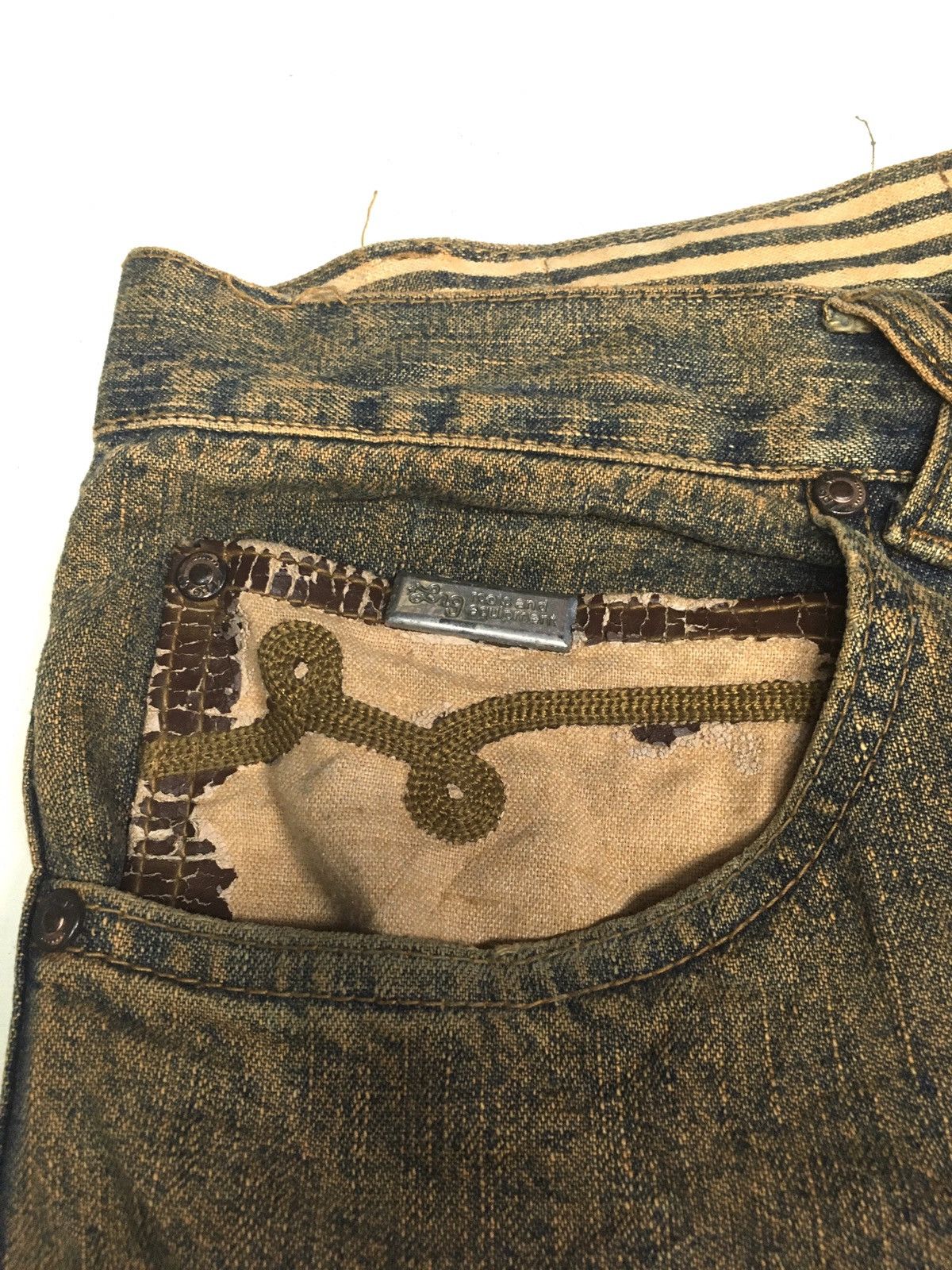 LRG × Vintage Vintage rusty LRG workwear cargo denim Size US 34 / EU 50 - 8 Thumbnail