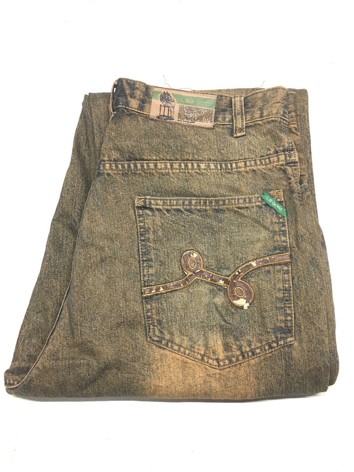 LRG × Vintage Vintage rusty LRG workwear cargo denim Size US 34 / EU 50 - 3 Thumbnail