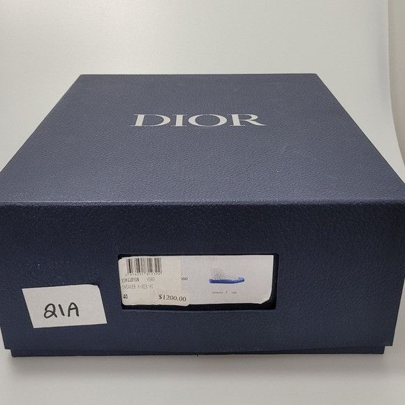 Dior Dior B23 High-Top Sneaker With Gradient Blue Dior Size US 7 / EU 40 - 10 Thumbnail