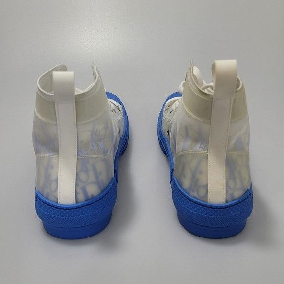 Dior Dior B23 High-Top Sneaker With Gradient Blue Dior Size US 7 / EU 40 - 3 Thumbnail