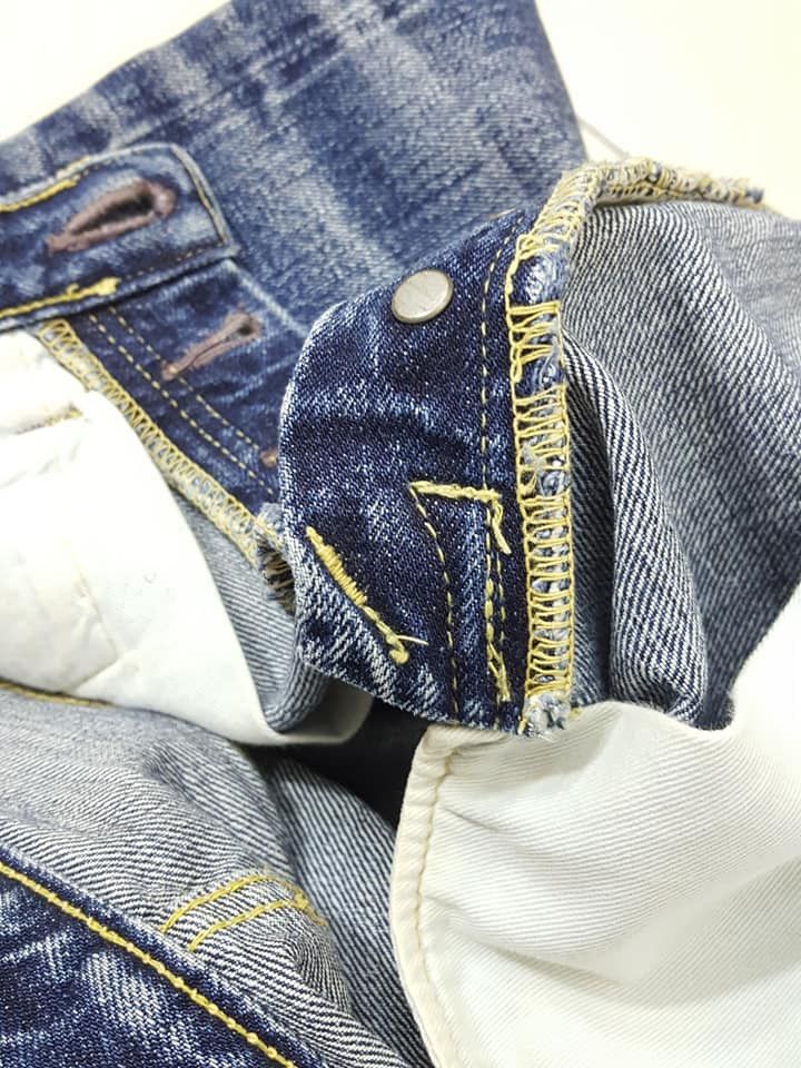 Kapital Kapital Denim Selvedge Redline Jeans (RARE/hard to find) Size US 31 - 10 Thumbnail