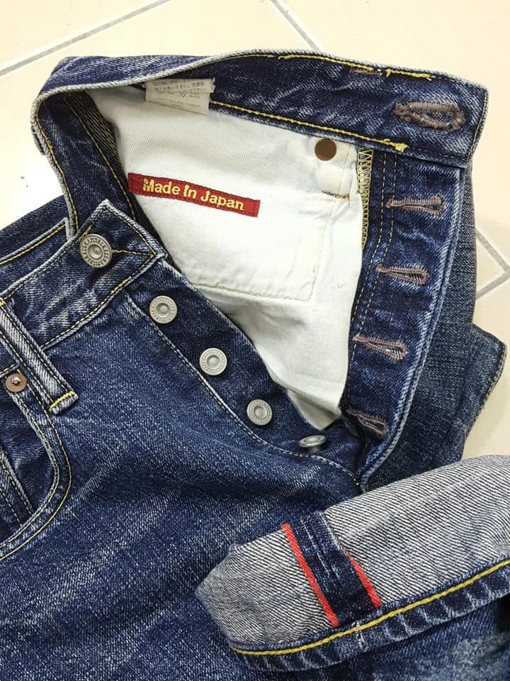 Kapital Kapital Denim Selvedge Redline Jeans (RARE/hard to find) Size US 31 - 8 Thumbnail