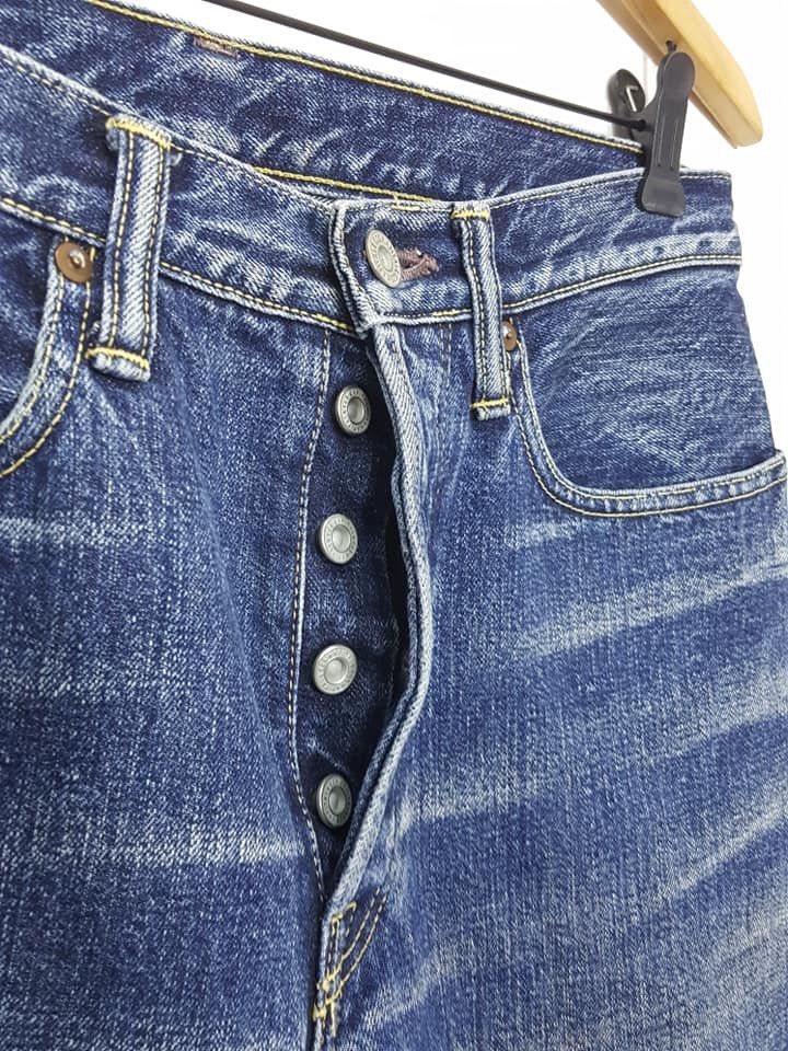 Kapital Kapital Denim Selvedge Redline Jeans (RARE/hard to find) Size US 31 - 7 Thumbnail