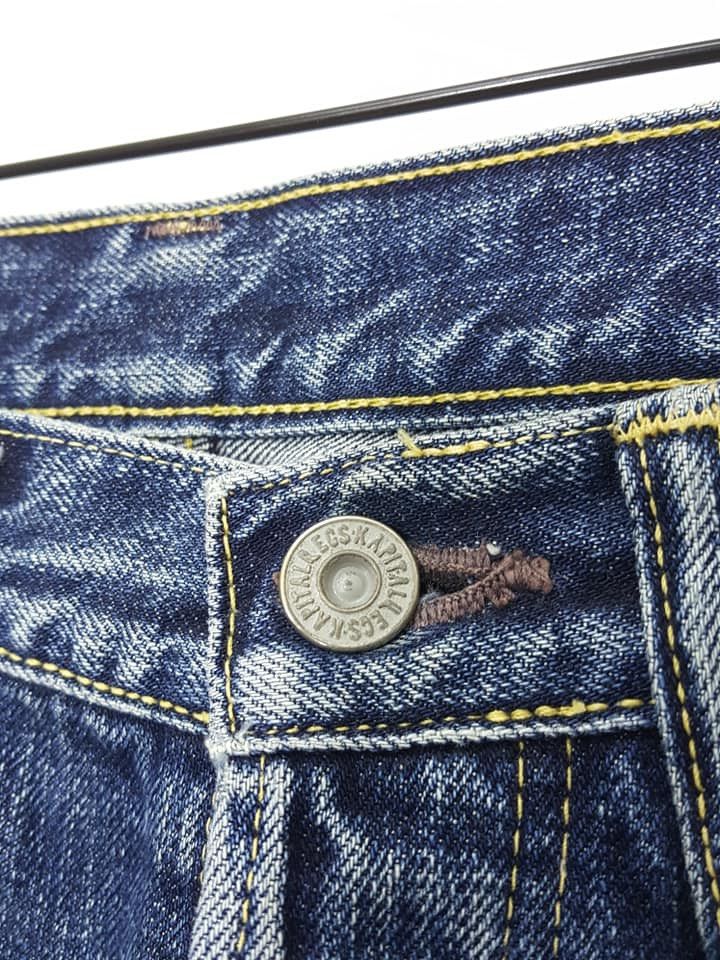 Kapital Kapital Denim Selvedge Redline Jeans (RARE/hard to find) Size US 31 - 21 Thumbnail
