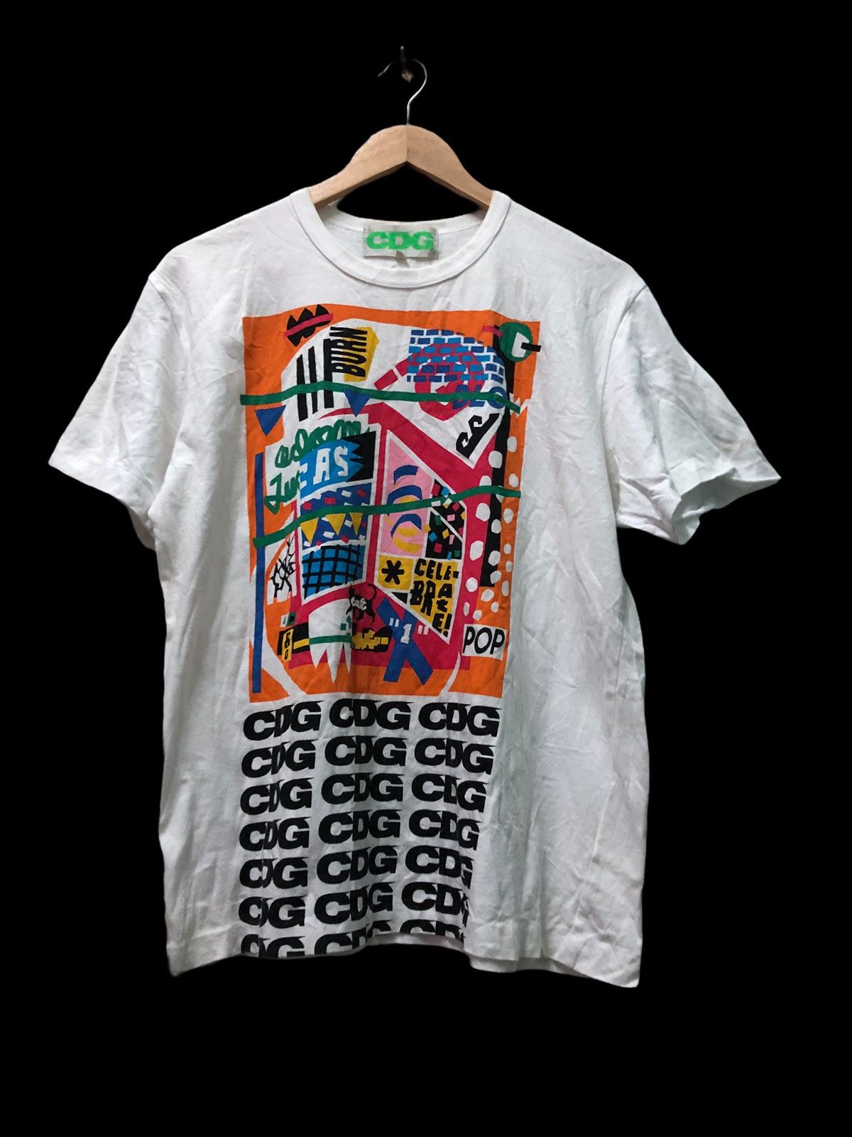 CDG by Comme des Garcons CDG CDG CDG T-SHIRT NICE PRINT Size US M / EU 48-50 / 2 - 1 Thumbnail