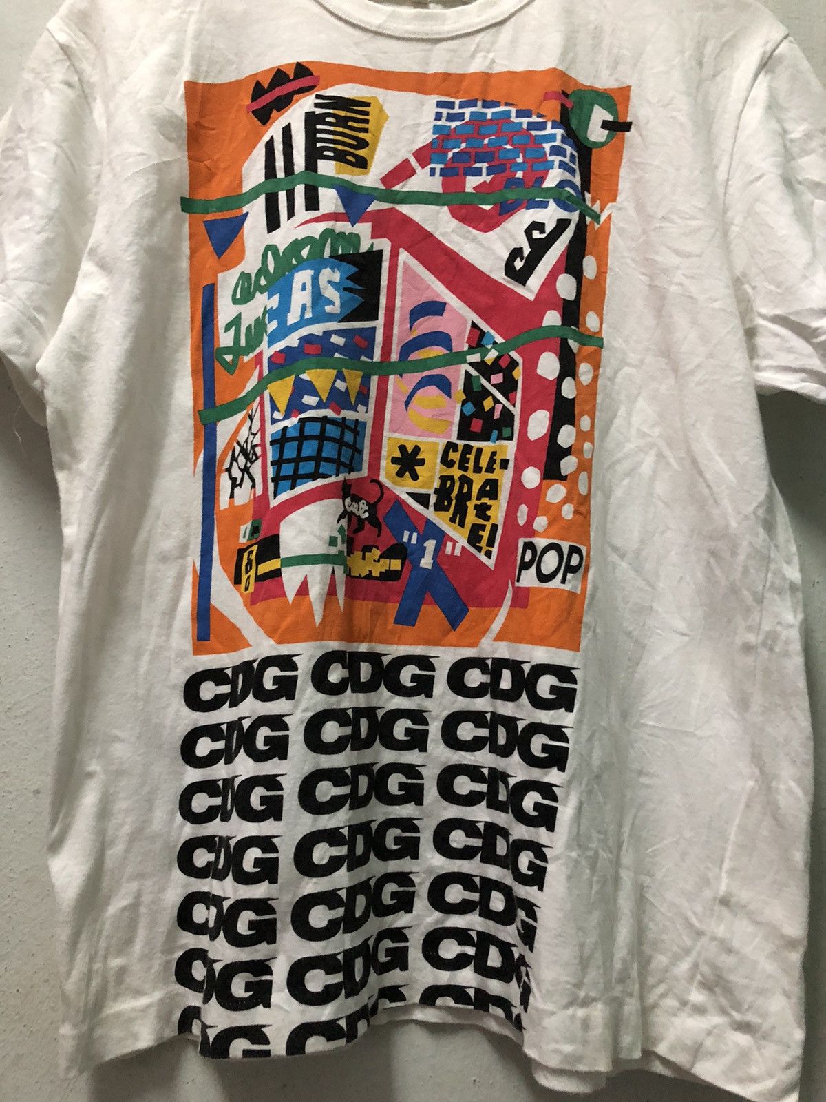 CDG by Comme des Garcons CDG CDG CDG T-SHIRT NICE PRINT Size US M / EU 48-50 / 2 - 3 Thumbnail