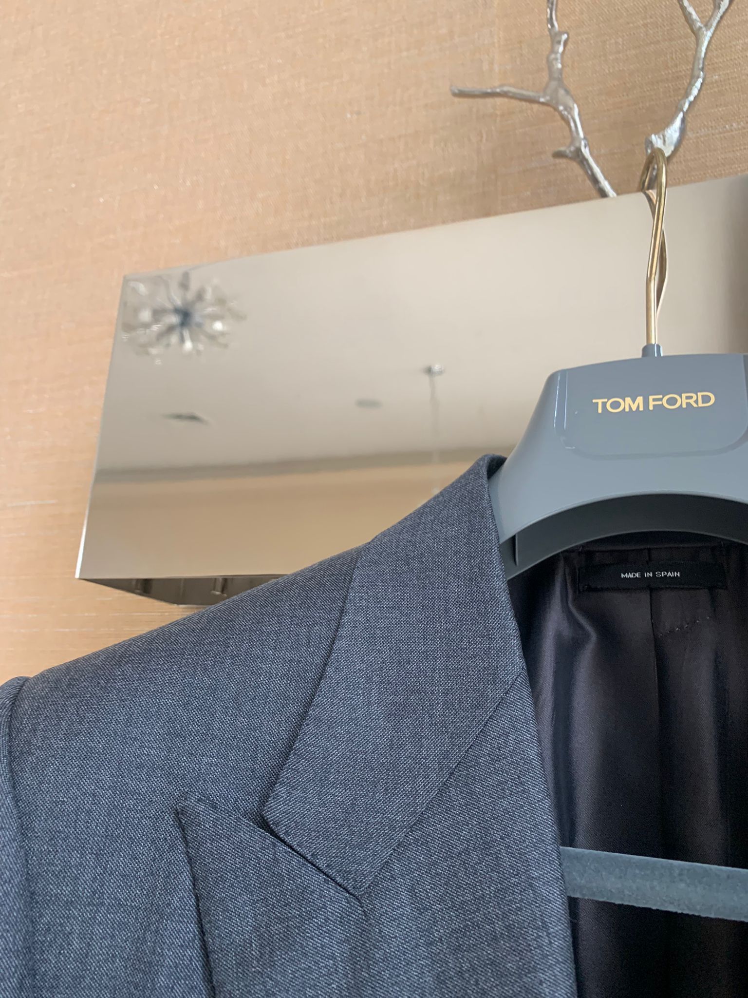 Tom Ford Windsor Blazer Jacket in Grey Size US M / EU 48-50 / 2 - 16 Thumbnail
