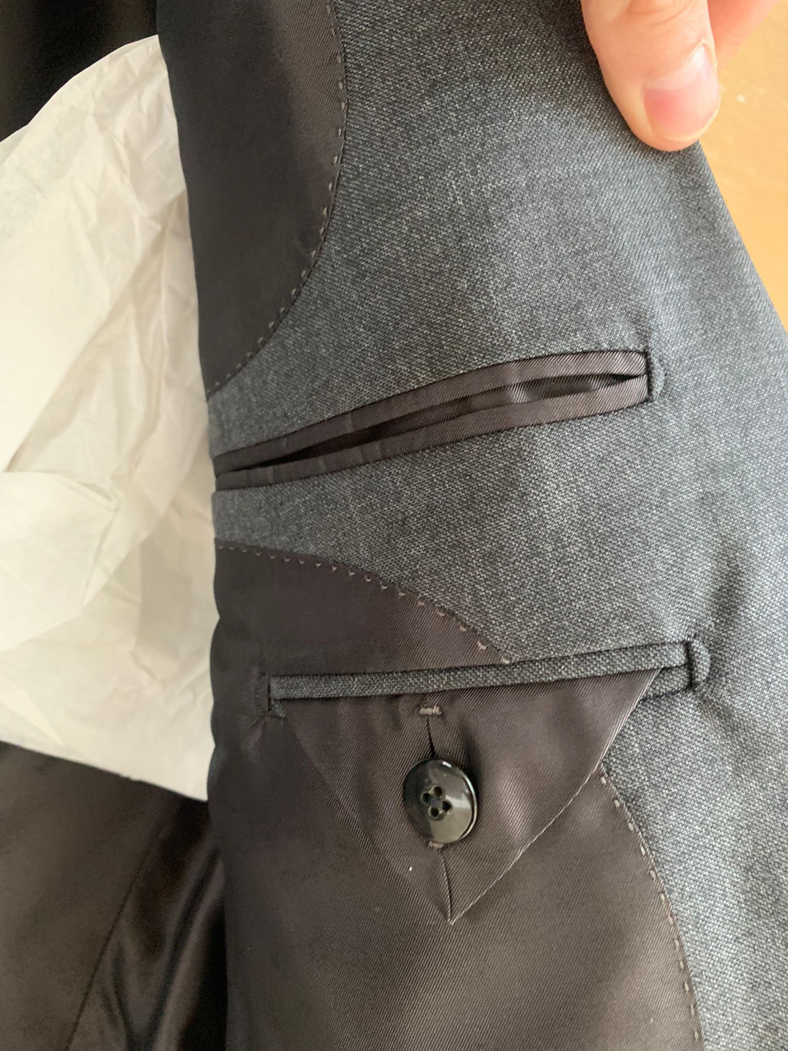 Tom Ford Windsor Blazer Jacket in Grey Size US M / EU 48-50 / 2 - 9 Thumbnail