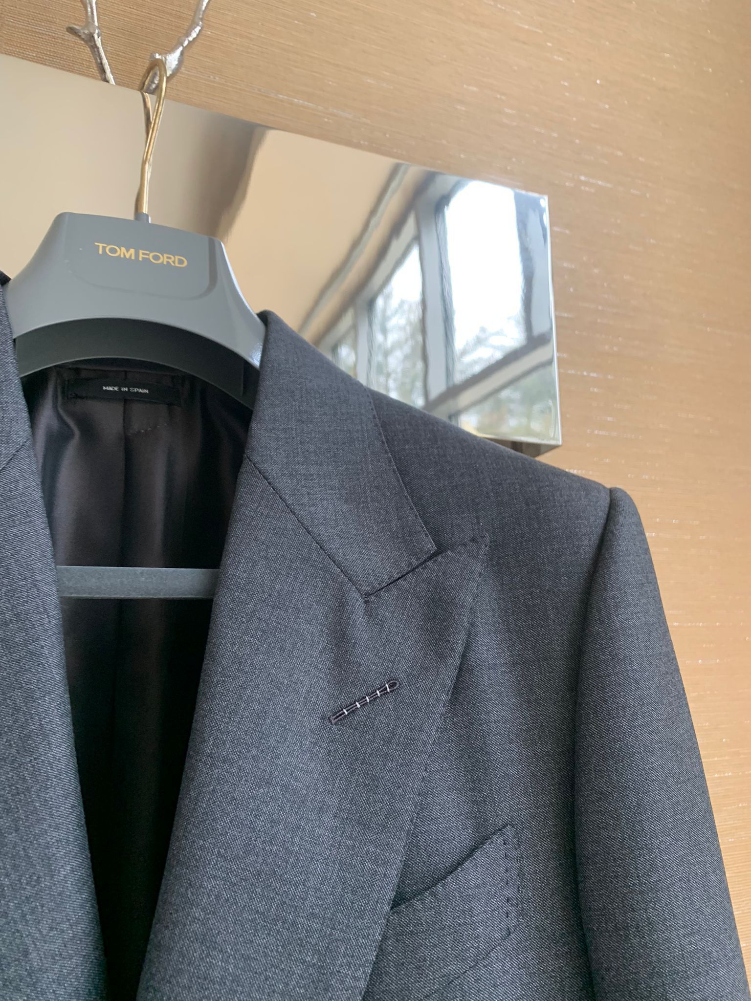 Tom Ford Windsor Blazer Jacket in Grey Size US M / EU 48-50 / 2 - 5 Thumbnail