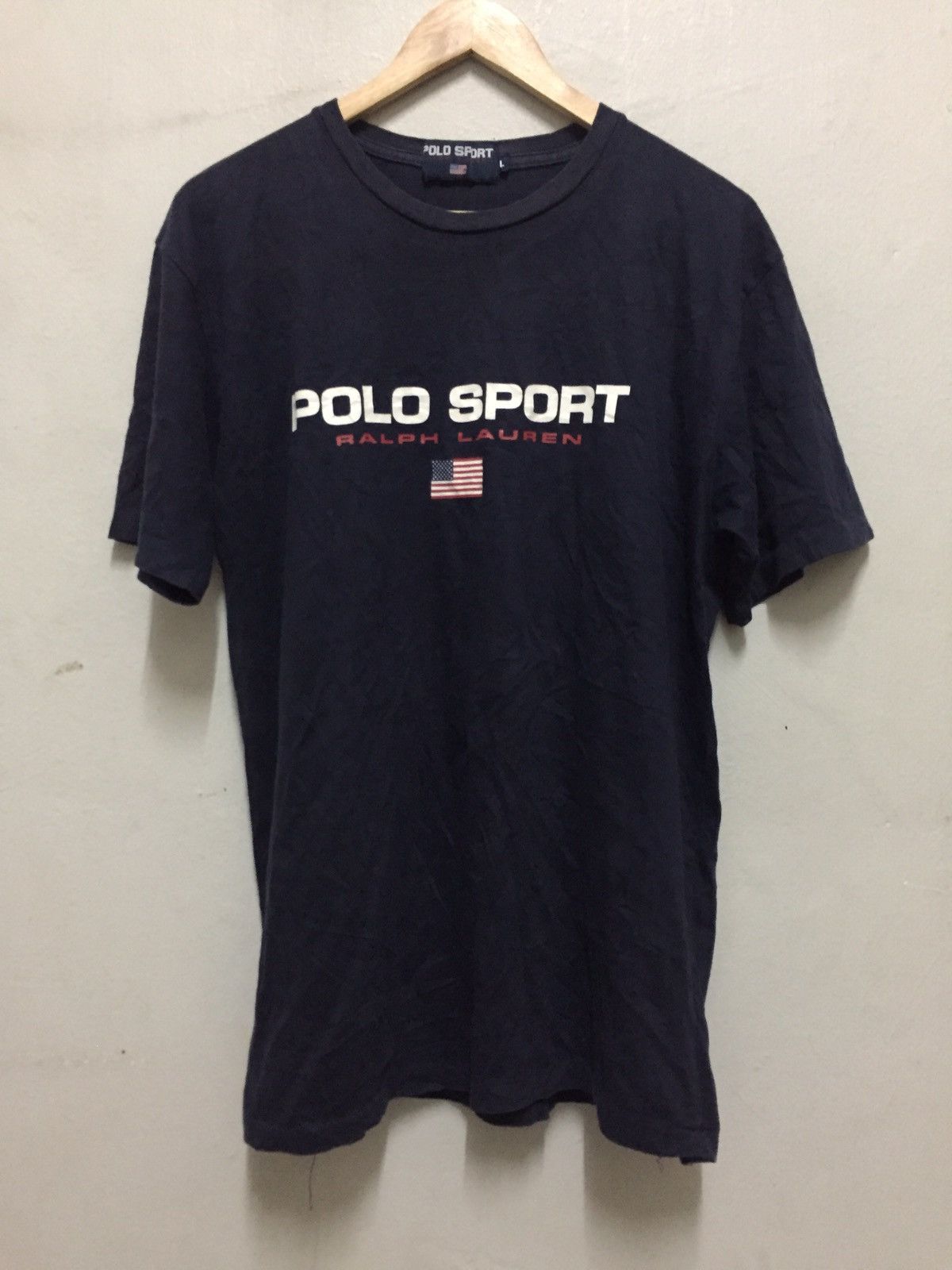 Polo Ralph Lauren × Vintage Vintage Polo Sport tshirt Size US L / EU 52-54 / 3 - 1 Thumbnail