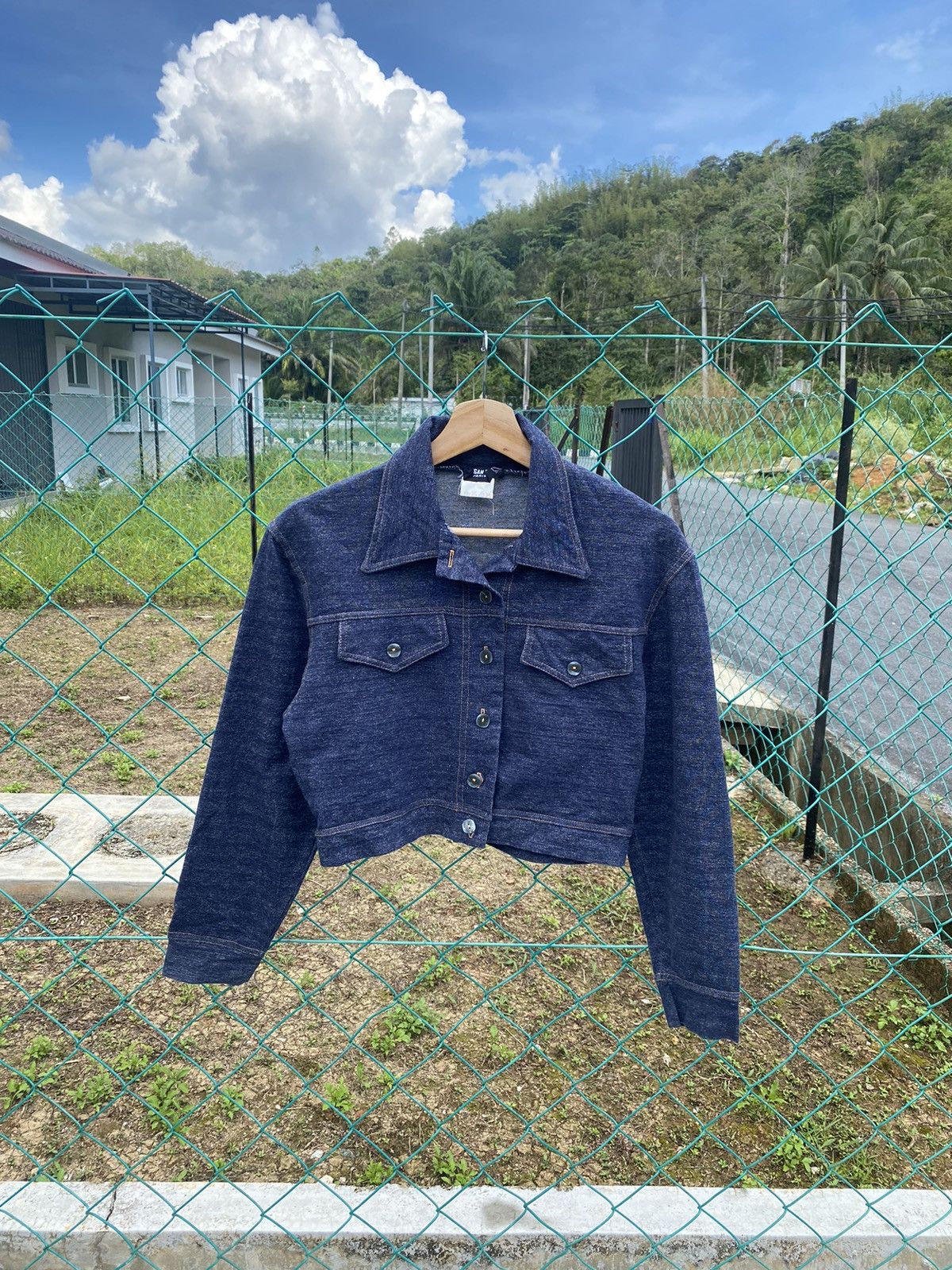 Designer × Morgan Homme × Vintage ⚡️Steals⚡️ Morgan De Toi Paris Cropped Jacket Size M / US 6-8 / IT 42-44 - 2 Thumbnail
