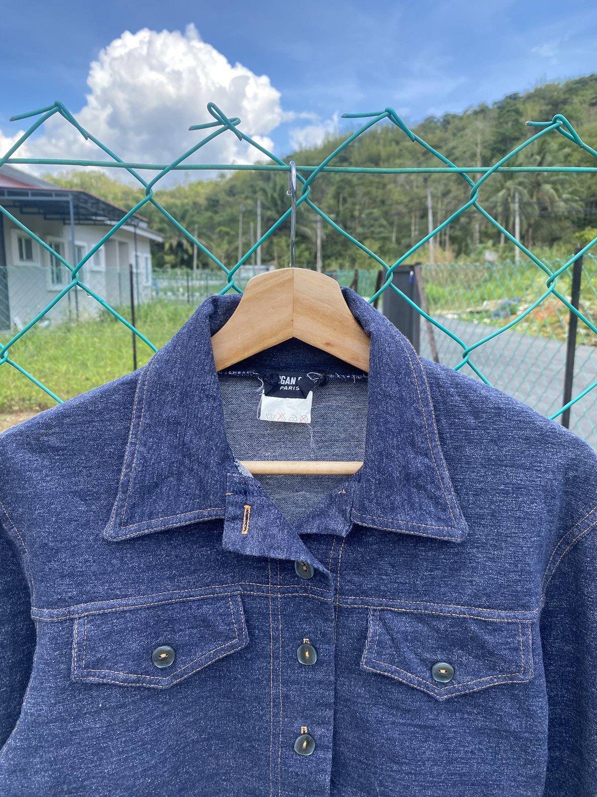 Designer × Morgan Homme × Vintage ⚡️Steals⚡️ Morgan De Toi Paris Cropped Jacket Size M / US 6-8 / IT 42-44 - 4 Thumbnail