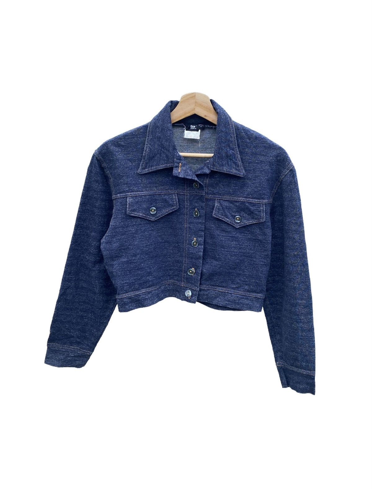 Designer × Morgan Homme × Vintage ⚡️Steals⚡️ Morgan De Toi Paris Cropped Jacket Size M / US 6-8 / IT 42-44 - 1 Thumbnail