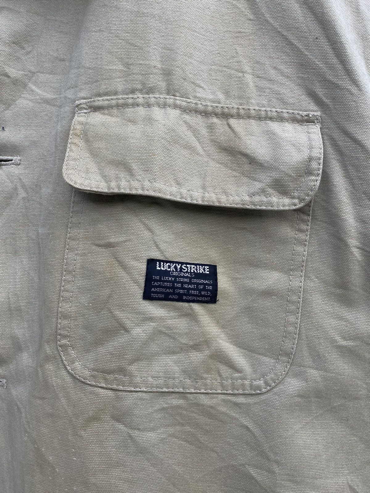 American Apparel Lucky Strike Duck Canvas Chore Jacket Size US XL / EU 56 / 4 - 8 Thumbnail
