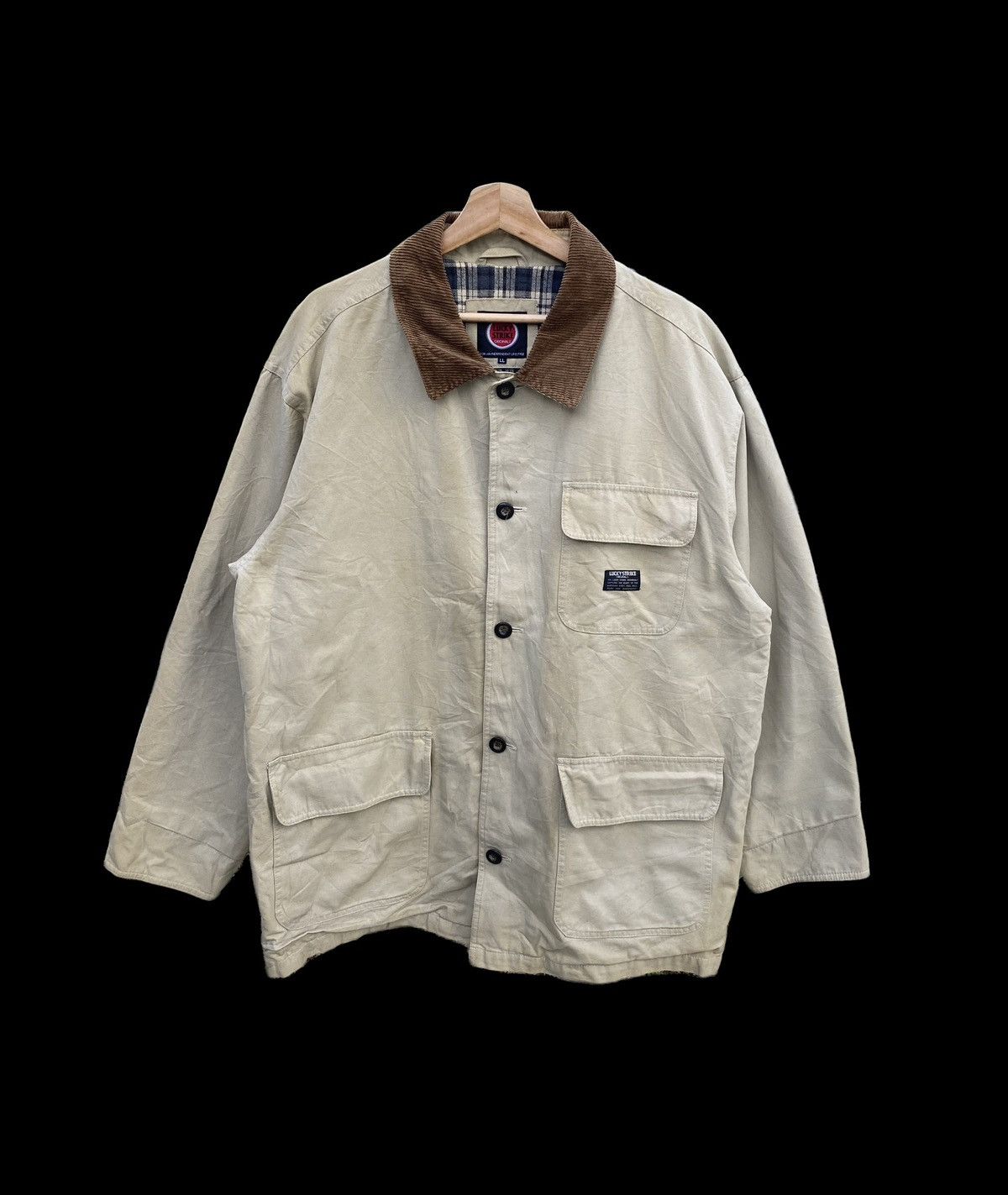 American Apparel Lucky Strike Duck Canvas Chore Jacket Size US XL / EU 56 / 4 - 1 Thumbnail