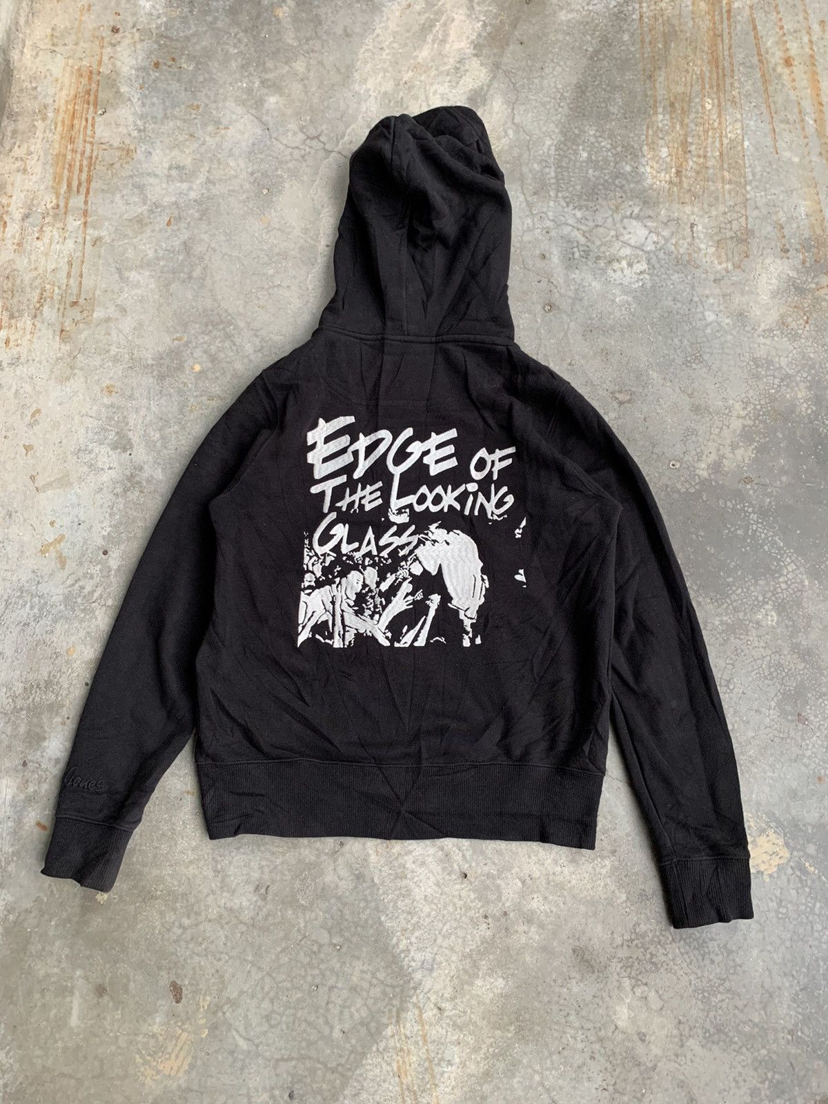 Kim Jones Kim Jones Embroided Black Hoodie Sweatshirt Size US S / EU 44-46 / 1 - 1 Thumbnail