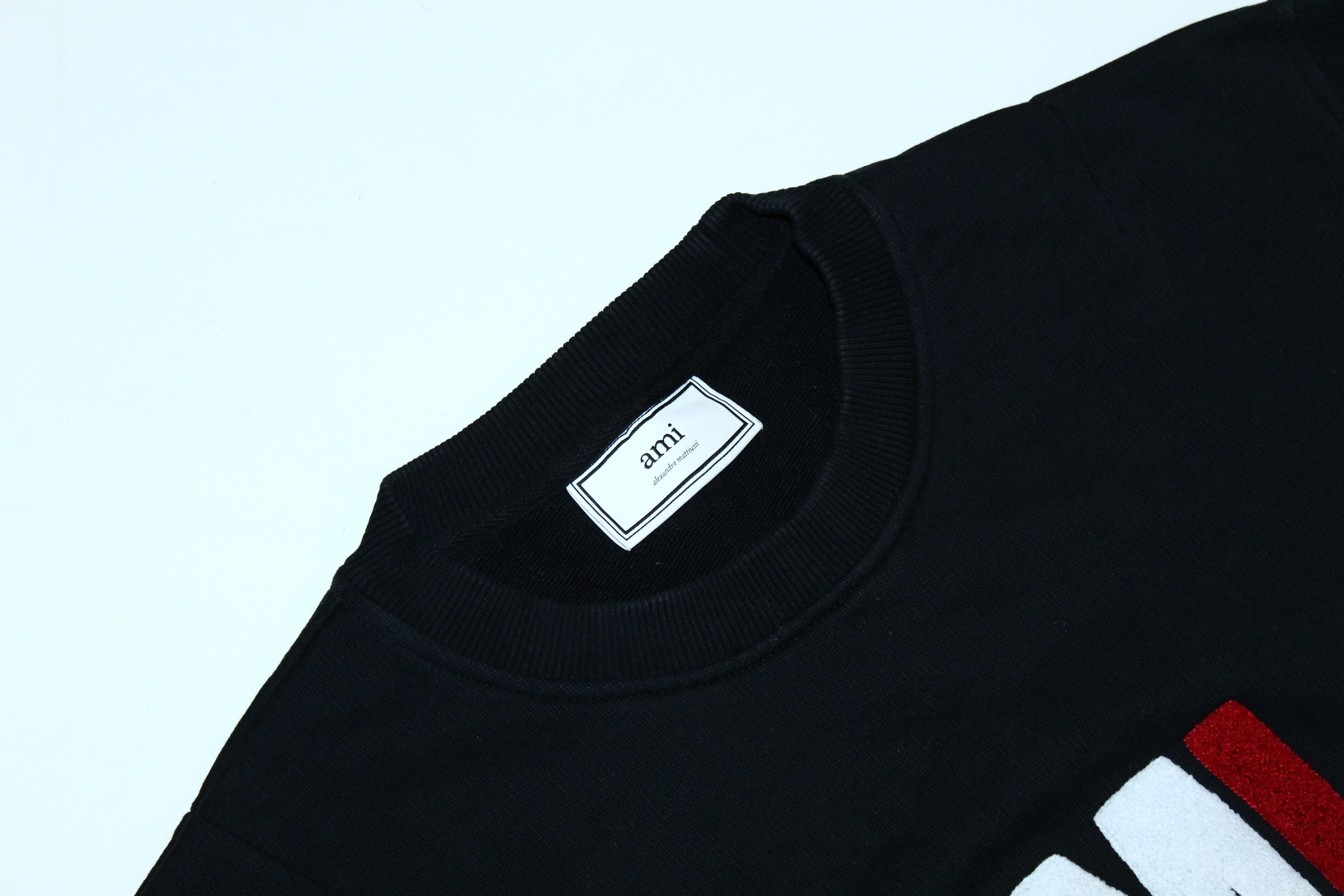 AMI Ami Alexandre Mattiussi AMI Logo Crew Neck Sweatshirt Size US L / EU 52-54 / 3 - 6 Thumbnail