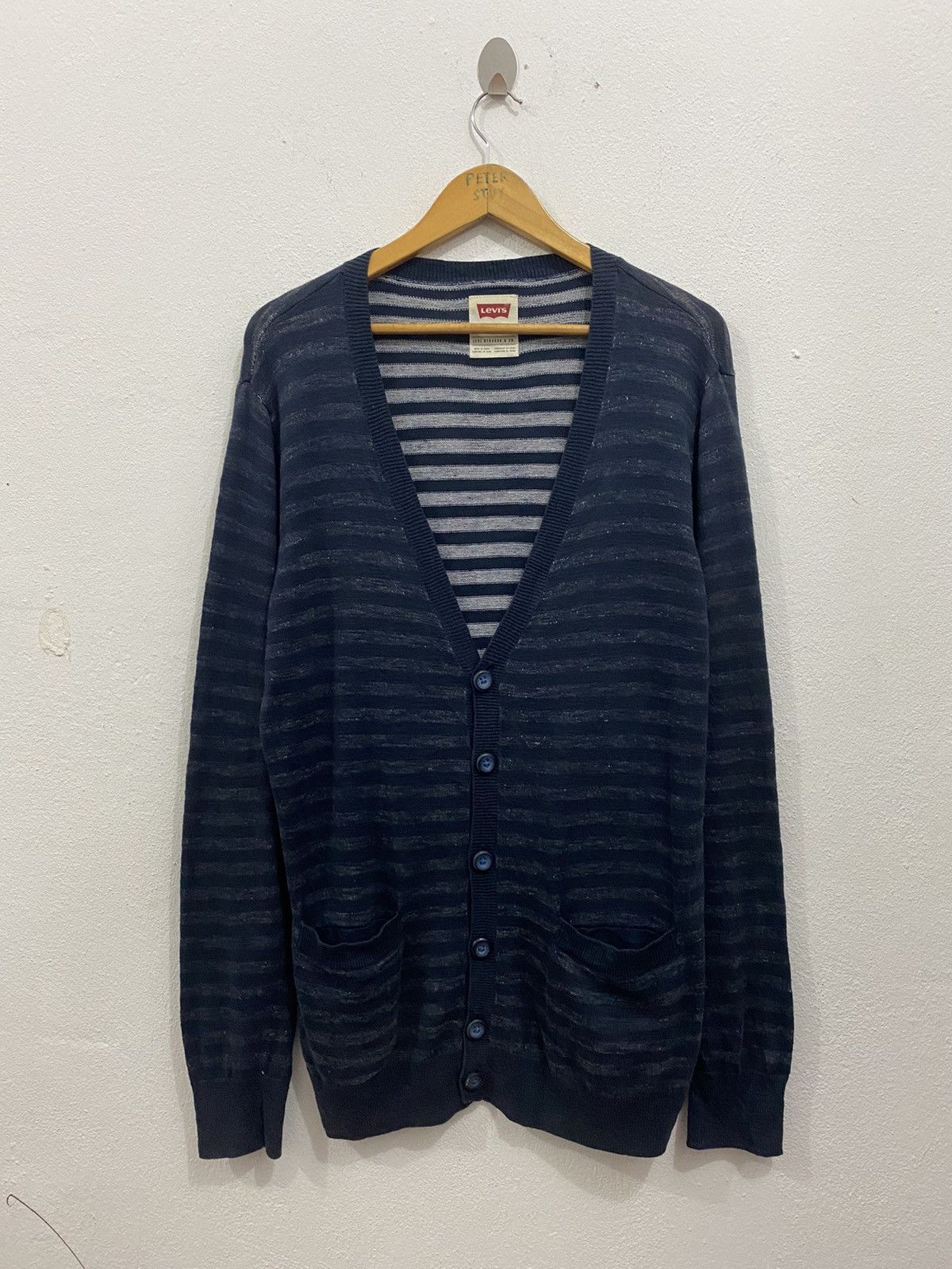Levi's Levi’s Cardigan Cotton Fabric Size US M / EU 48-50 / 2 - 2 Thumbnail