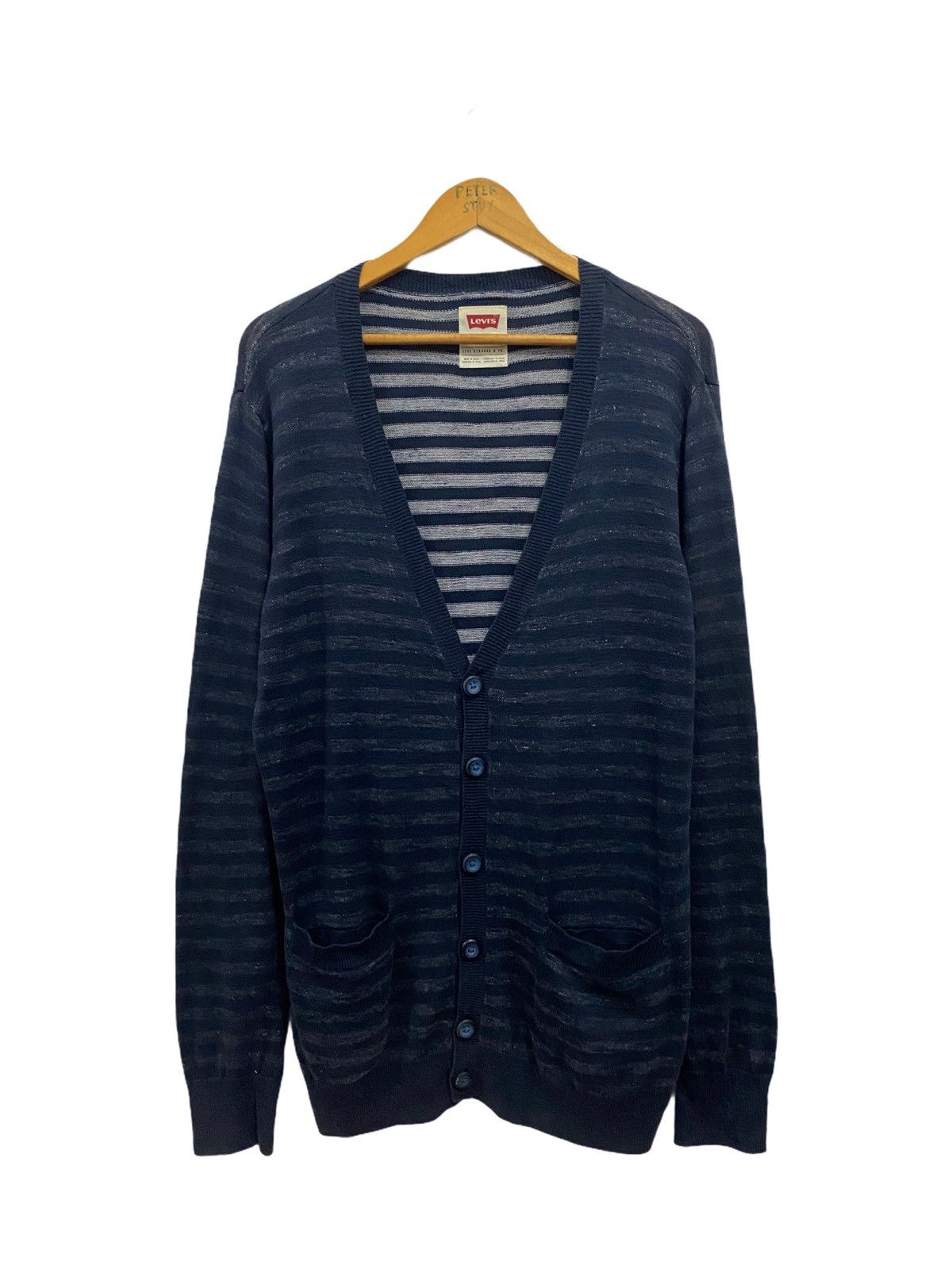 Levi's Levi’s Cardigan Cotton Fabric Size US M / EU 48-50 / 2 - 1 Thumbnail