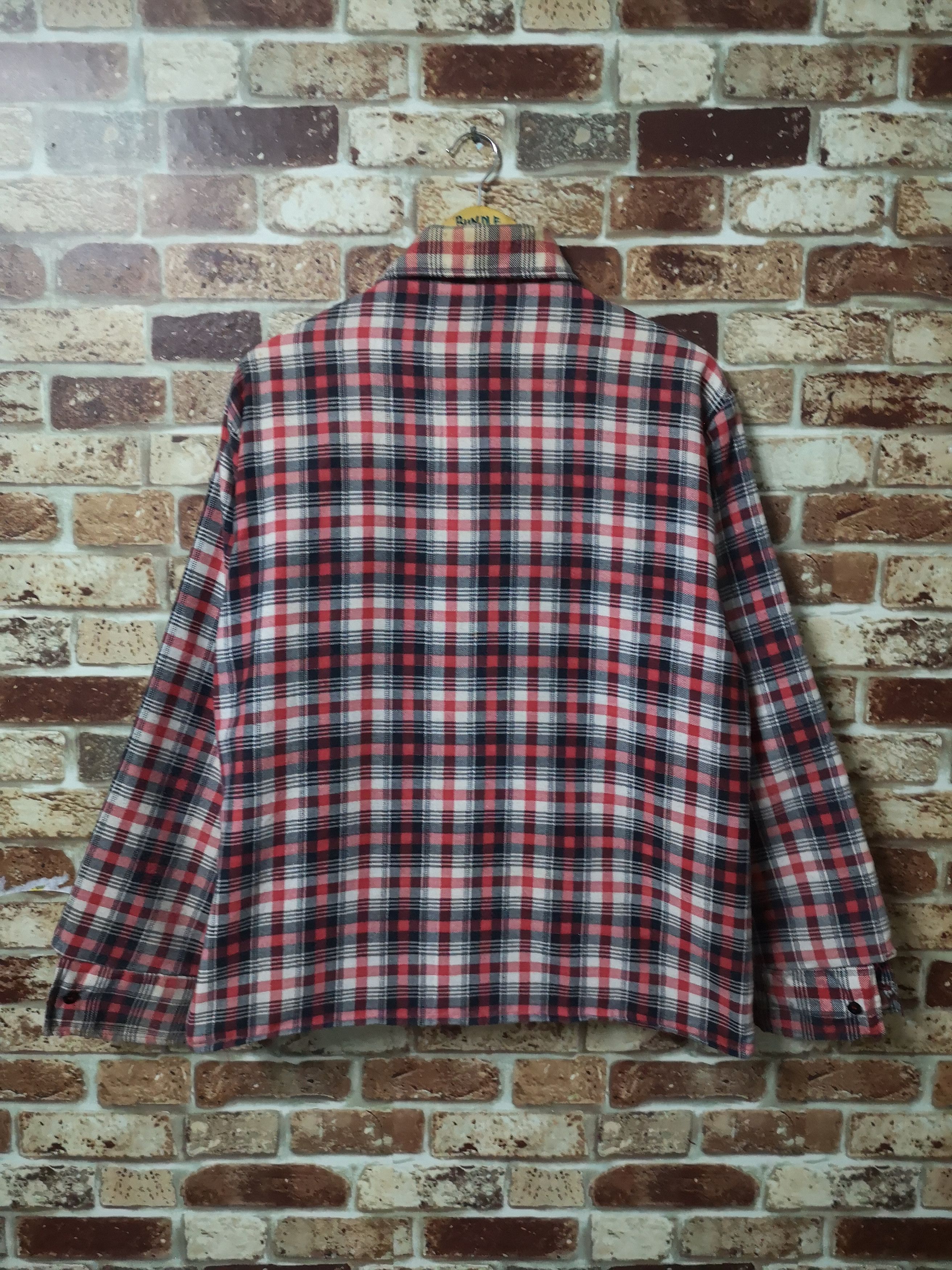 JCPenney × Vintage VINTAGE JC PENNEY JACKET FLANNEL Size US L / EU 52-54 / 3 - 2 Thumbnail