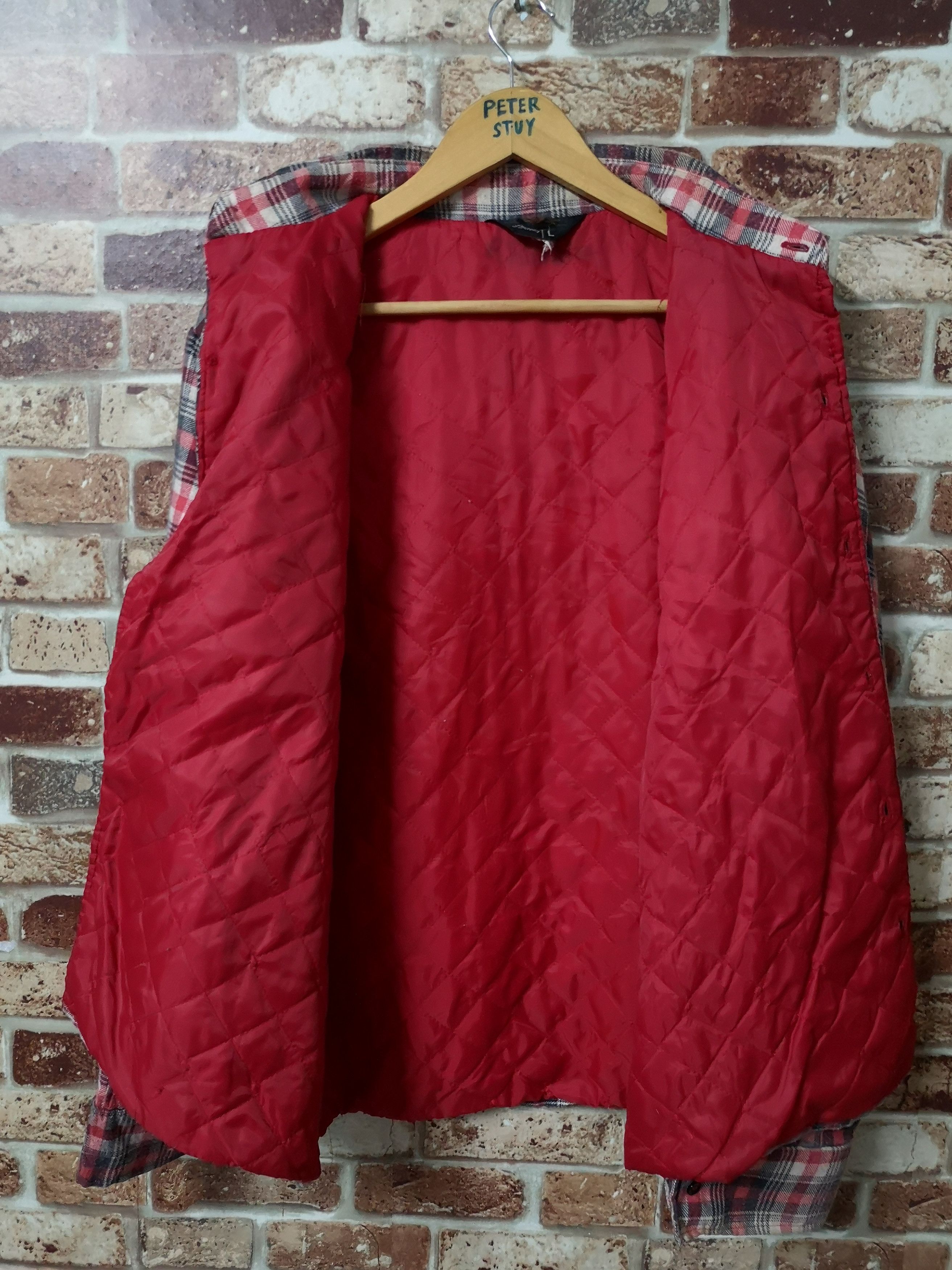 JCPenney × Vintage VINTAGE JC PENNEY JACKET FLANNEL Size US L / EU 52-54 / 3 - 8 Thumbnail