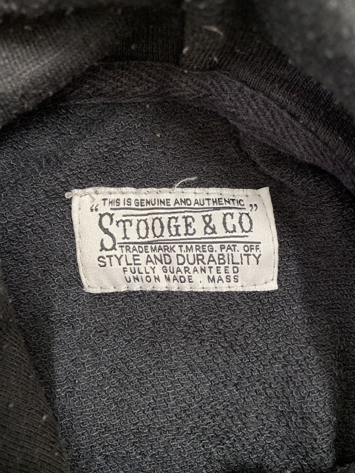 Japanese Brand × Vintage SO SERIOUS? STOOGE & CO HOODIE Size US M / EU 48-50 / 2 - 6 Thumbnail