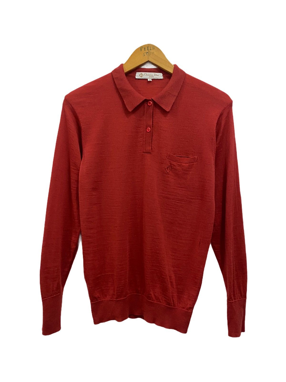 Vintage Christian Dior Sport Knitwear Polo Shirt