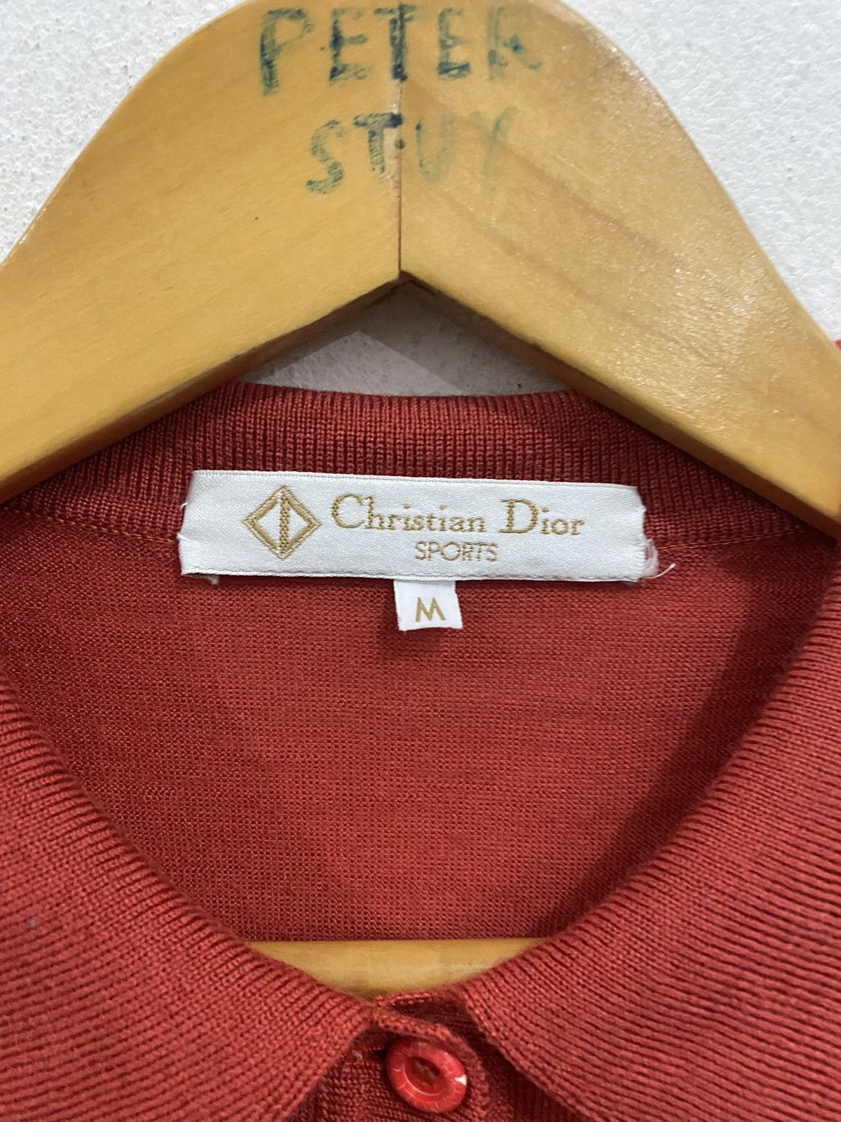 Christian Dior Monsieur × Vintage Vintage Christian Dior Sport Knitwear Polo Shirt Size US M / EU 48-50 / 2 - 9 Thumbnail