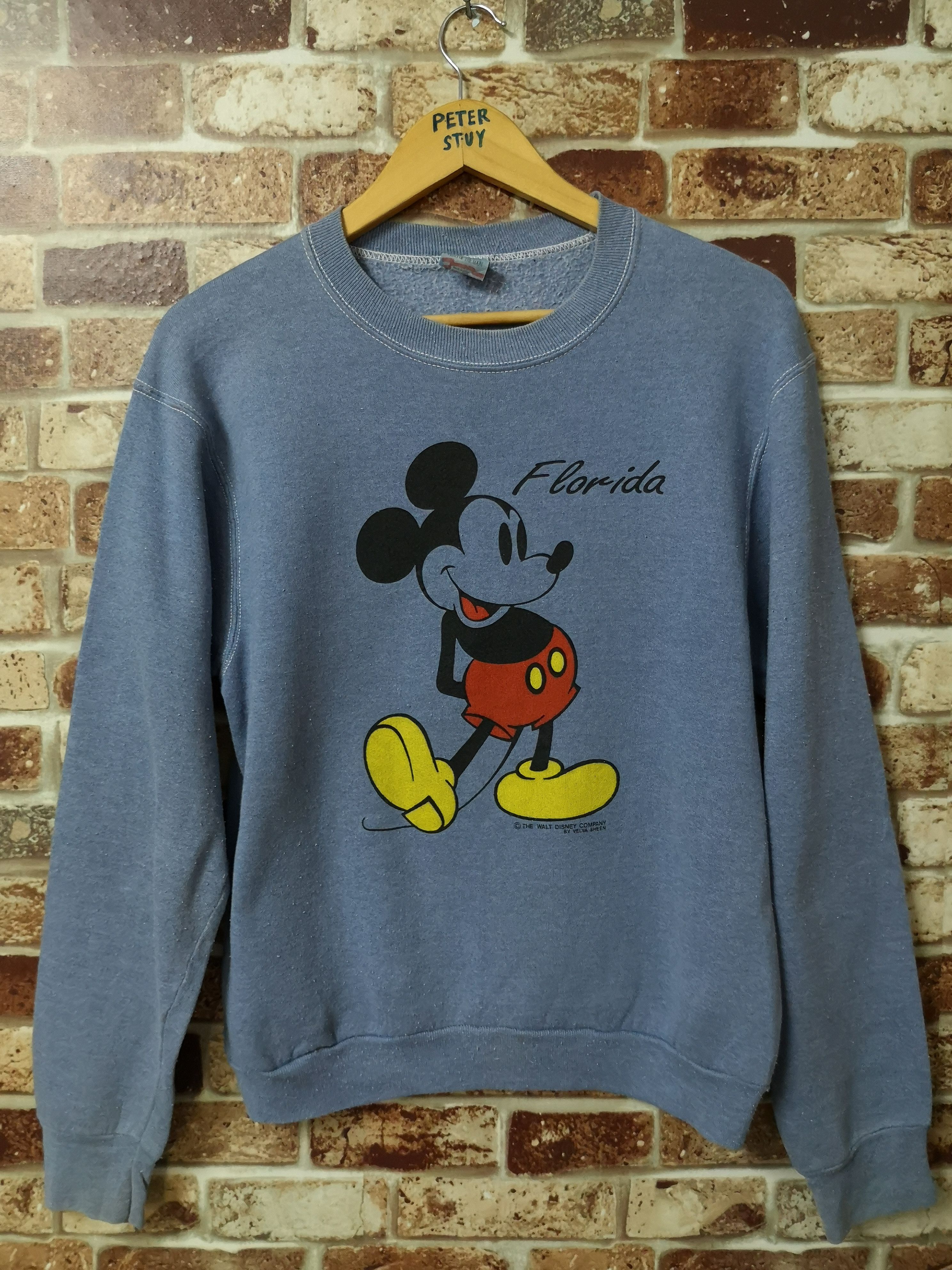 Disney × Mickey Mouse × Vintage Vintage Mickey Sweatshirt Size US M / EU 48-50 / 2 - 1 Thumbnail