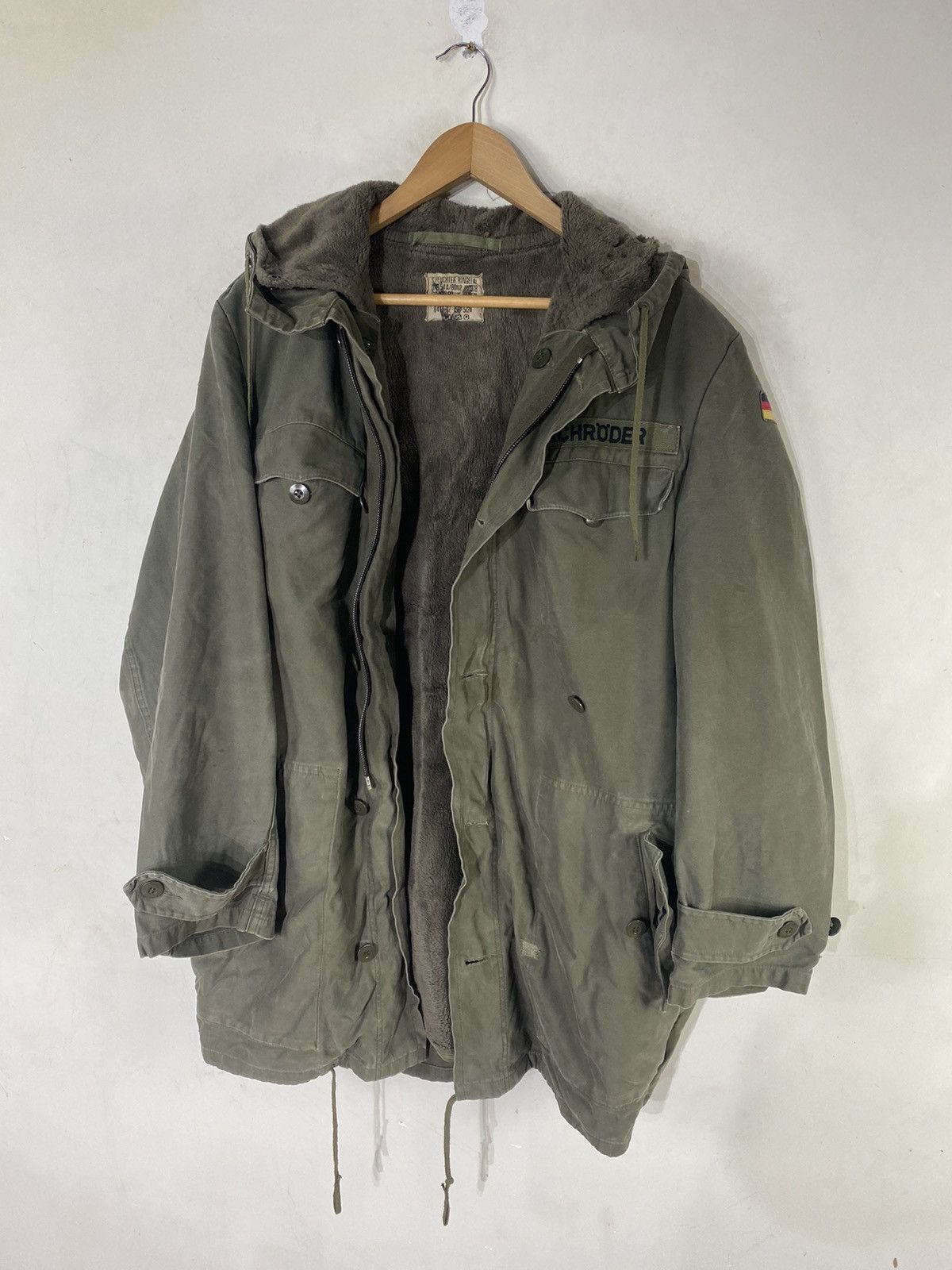 Vintage VINTAGE MILITARY GERMANY JACKET Size US L / EU 52-54 / 3 - 3 Thumbnail