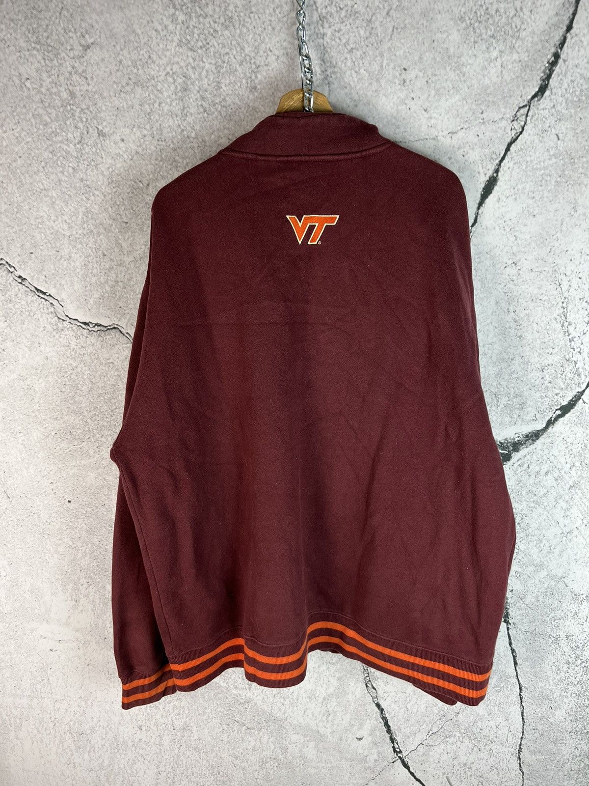 Champion Vintage champion Virginia Tech Hokies zip sweatshirt Size US XL / EU 56 / 4 - 2 Thumbnail