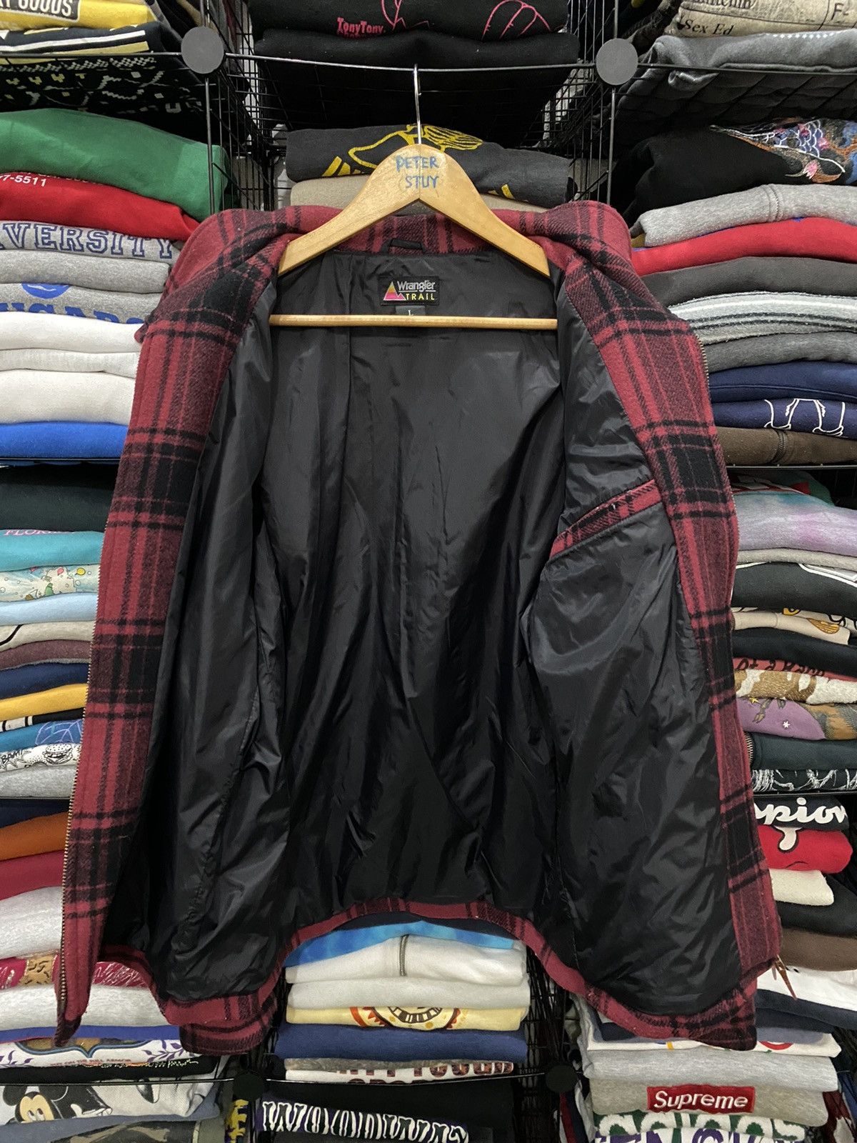 Wrangler VINTAGE WRANGLER TRAIL FLANNEL JACKET Size US L / EU 52-54 / 3 - 5 Thumbnail