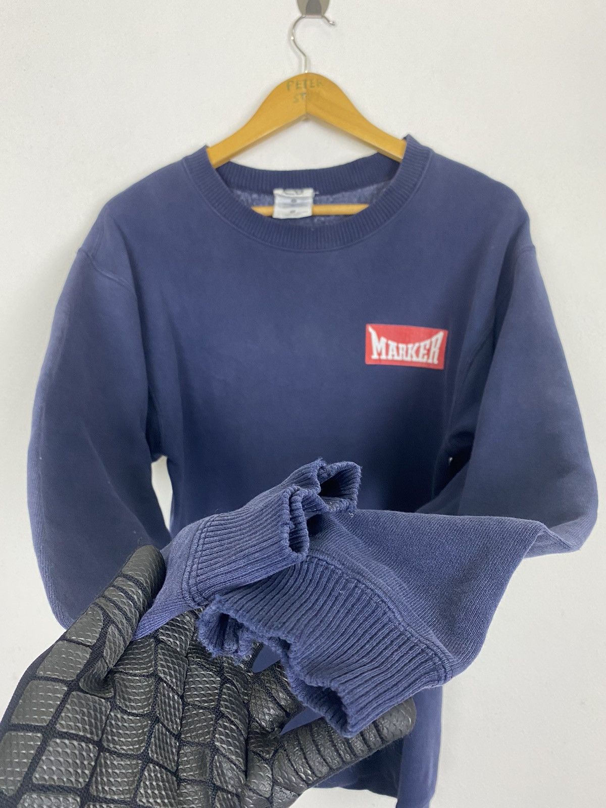 Vintage VINTAGE MARKER SNOWBOARD SWEATSHIRT Size US M / EU 48-50 / 2 - 6 Thumbnail
