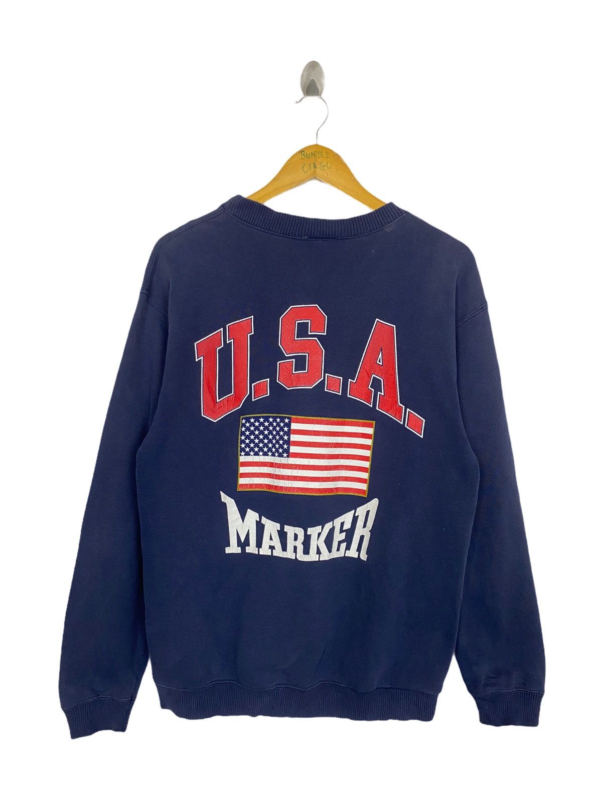 Vintage VINTAGE MARKER SNOWBOARD SWEATSHIRT Size US M / EU 48-50 / 2 - 1 Thumbnail