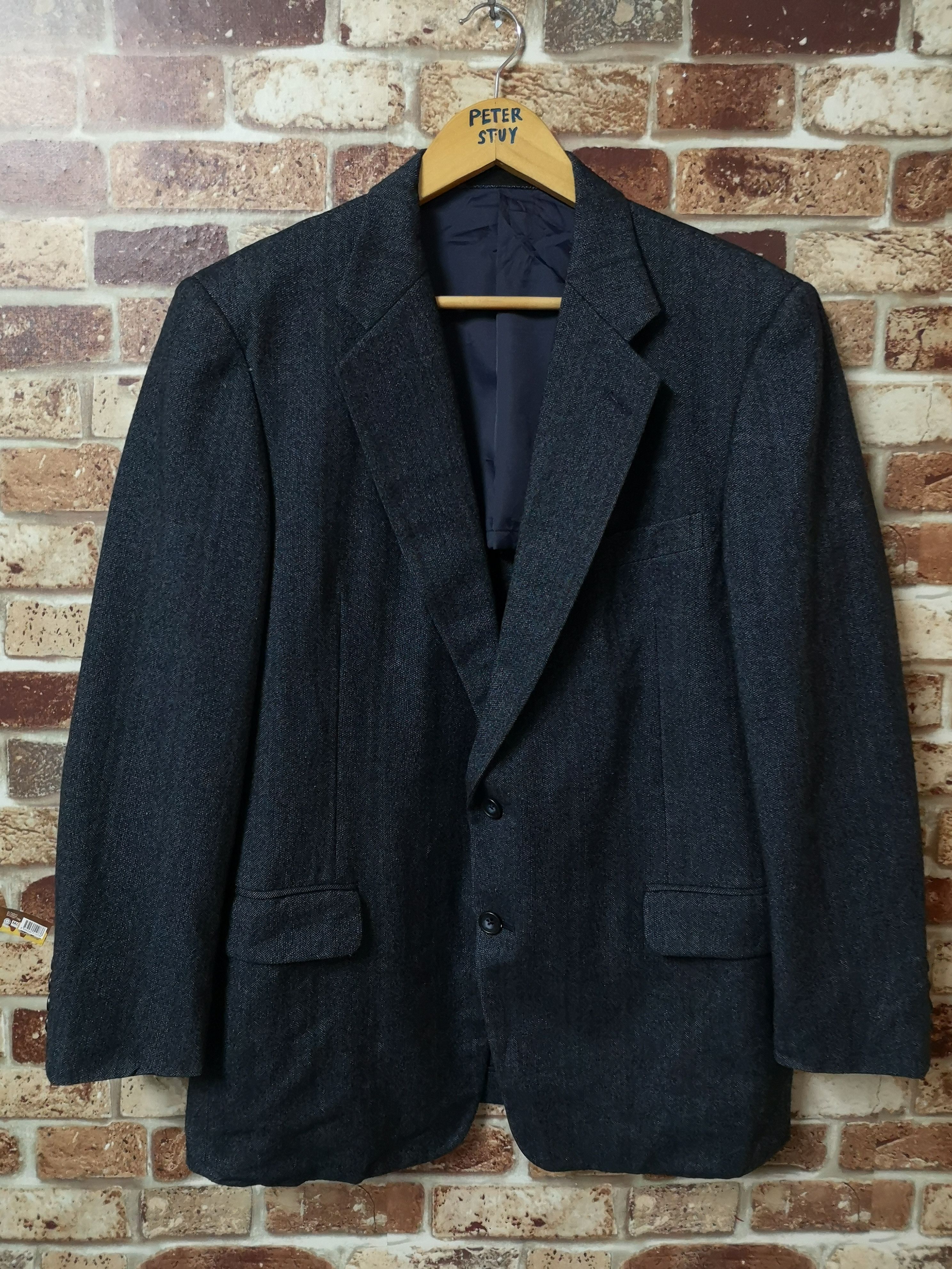Burberry VINTAGE BURBERRYS FORMAL BLAZER Size US L / EU 52-54 / 3 - 1 Thumbnail