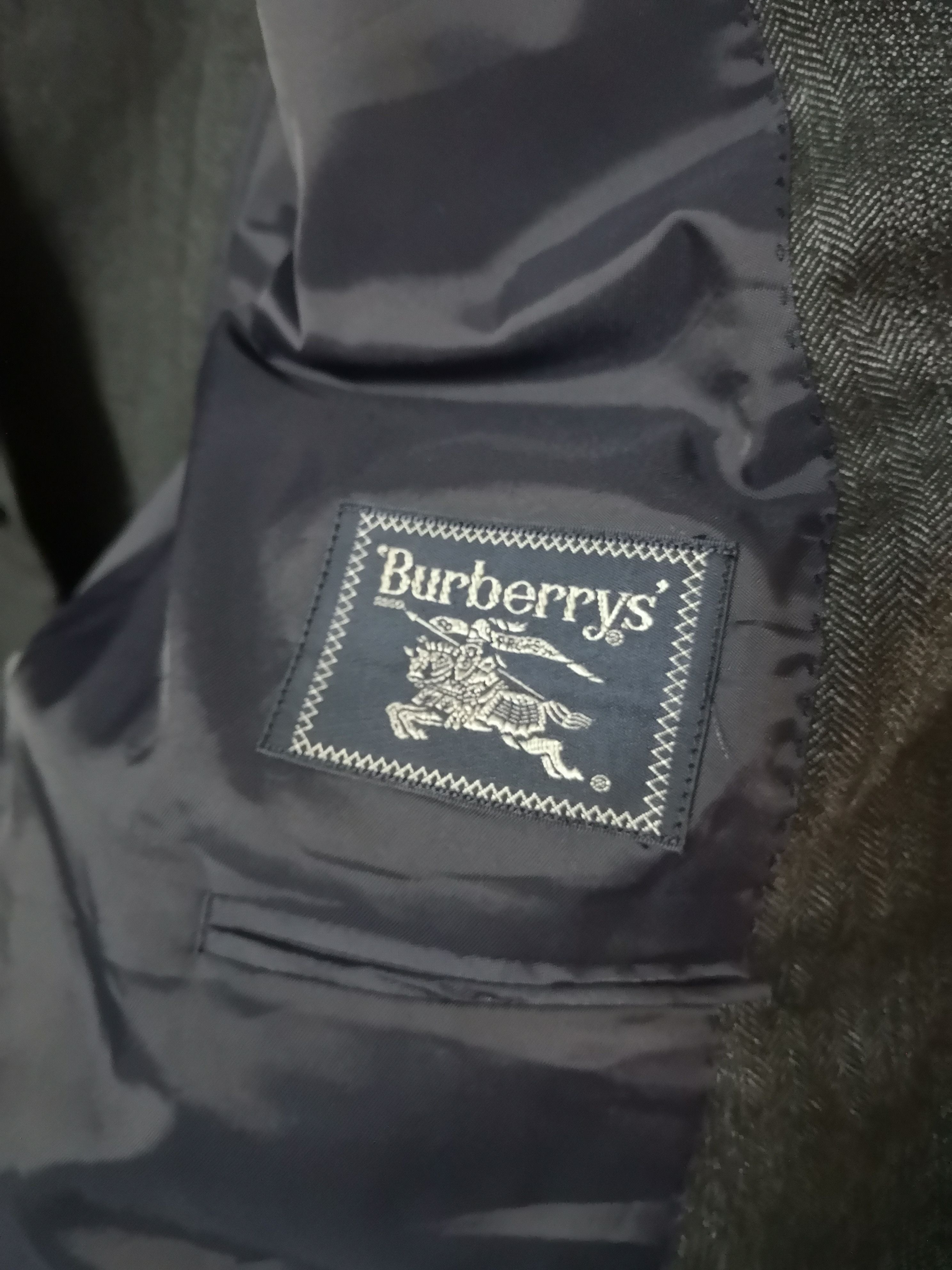 Burberry VINTAGE BURBERRYS FORMAL BLAZER Size US L / EU 52-54 / 3 - 3 Thumbnail