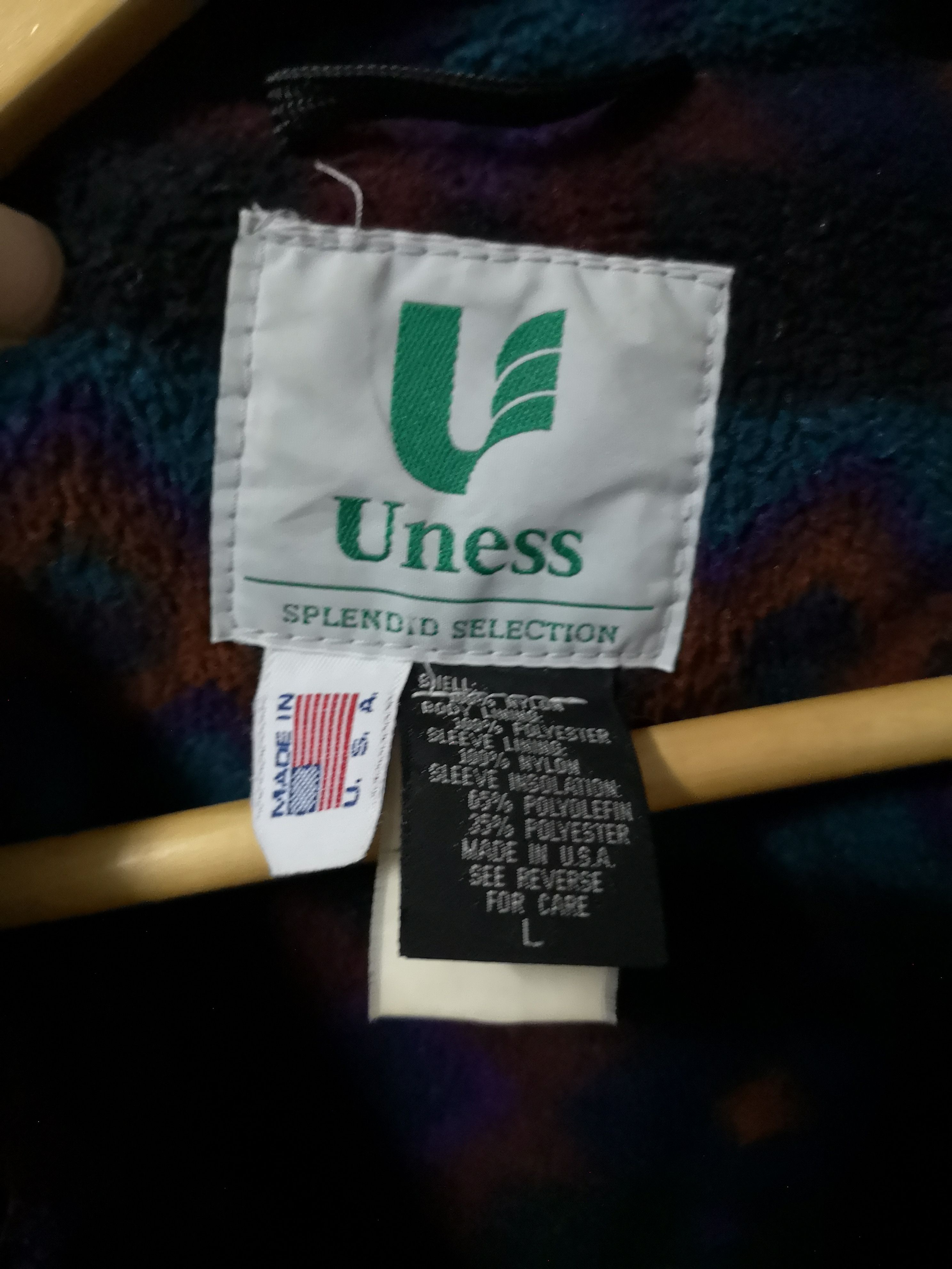 Vintage Vintage Uness Jacket Nice Design Size US L / EU 52-54 / 3 - 6 Thumbnail