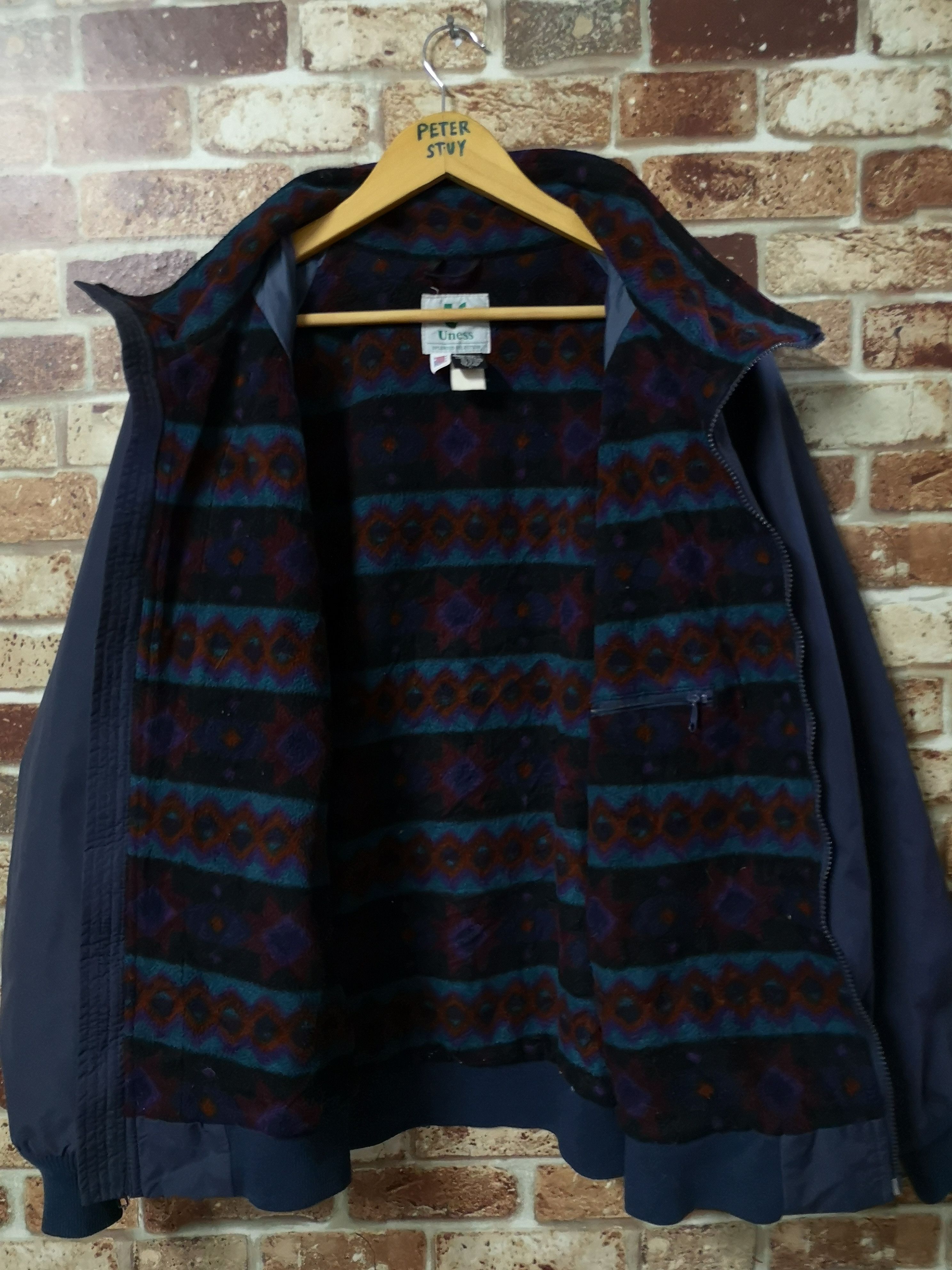 Vintage Vintage Uness Jacket Nice Design Size US L / EU 52-54 / 3 - 4 Thumbnail