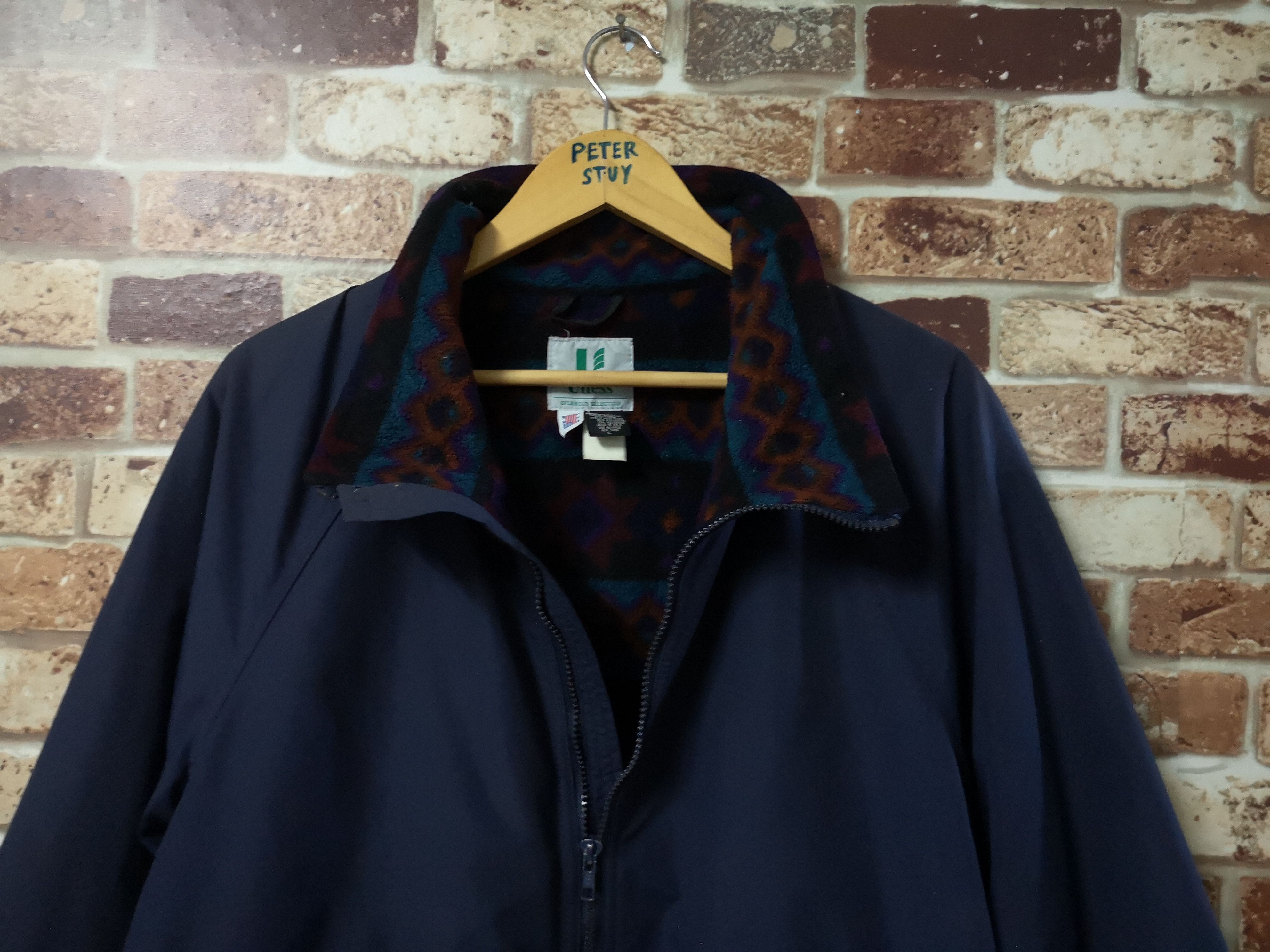 Vintage Vintage Uness Jacket Nice Design Size US L / EU 52-54 / 3 - 2 Thumbnail