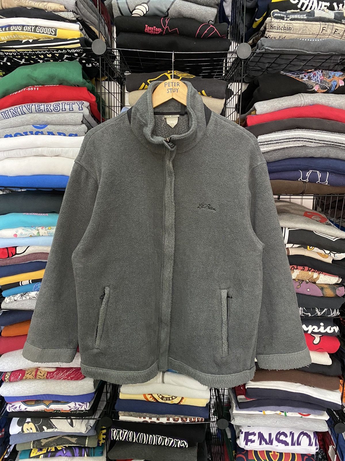 L.L. Bean Vintage Jacket L.L Bean, sweater Maine Polarplus Zipper Size US L / EU 52-54 / 3 - 1 Thumbnail