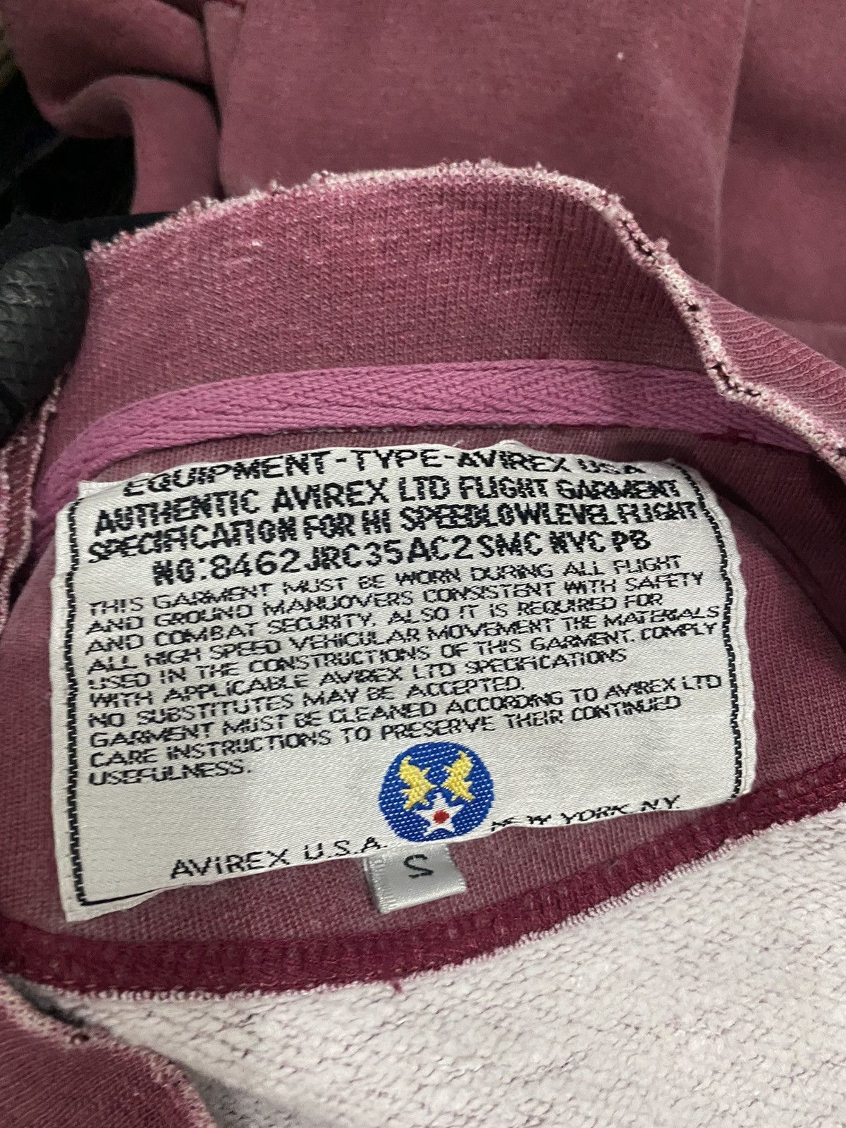 Avirex VINTAGE AVIREX LIMITED “CONTRACT NO MP 5105” SWEATSHIRT Size US M / EU 48-50 / 2 - 10 Thumbnail
