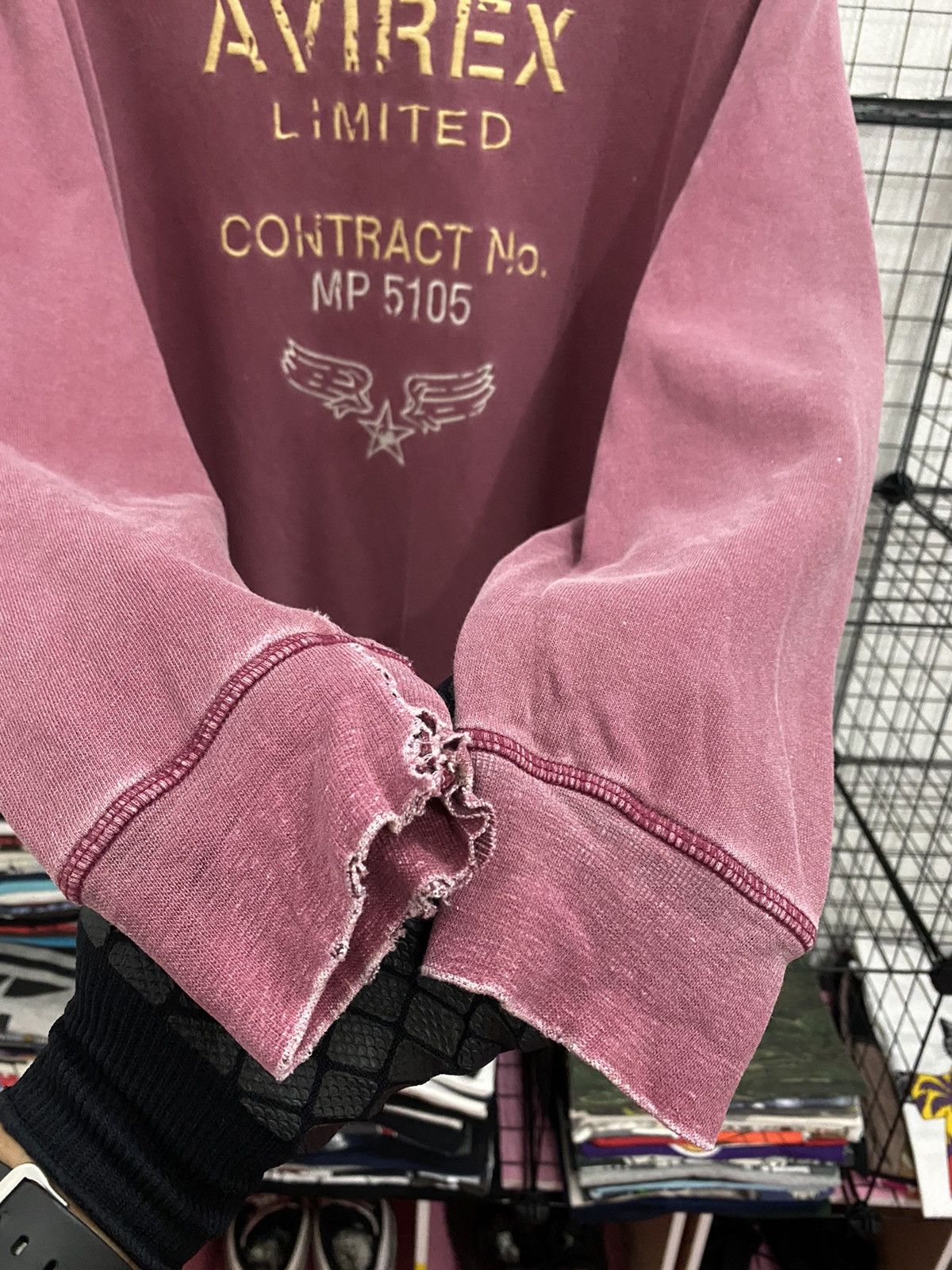 Avirex VINTAGE AVIREX LIMITED “CONTRACT NO MP 5105” SWEATSHIRT Size US M / EU 48-50 / 2 - 4 Thumbnail