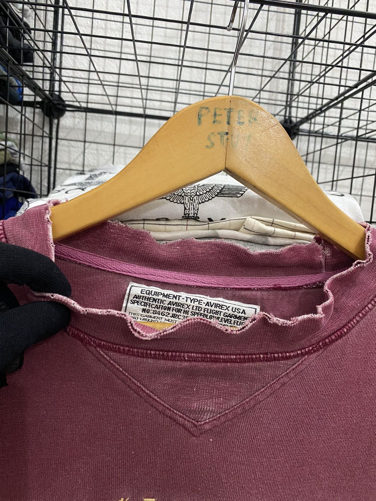 Avirex VINTAGE AVIREX LIMITED “CONTRACT NO MP 5105” SWEATSHIRT Size US M / EU 48-50 / 2 - 5 Thumbnail