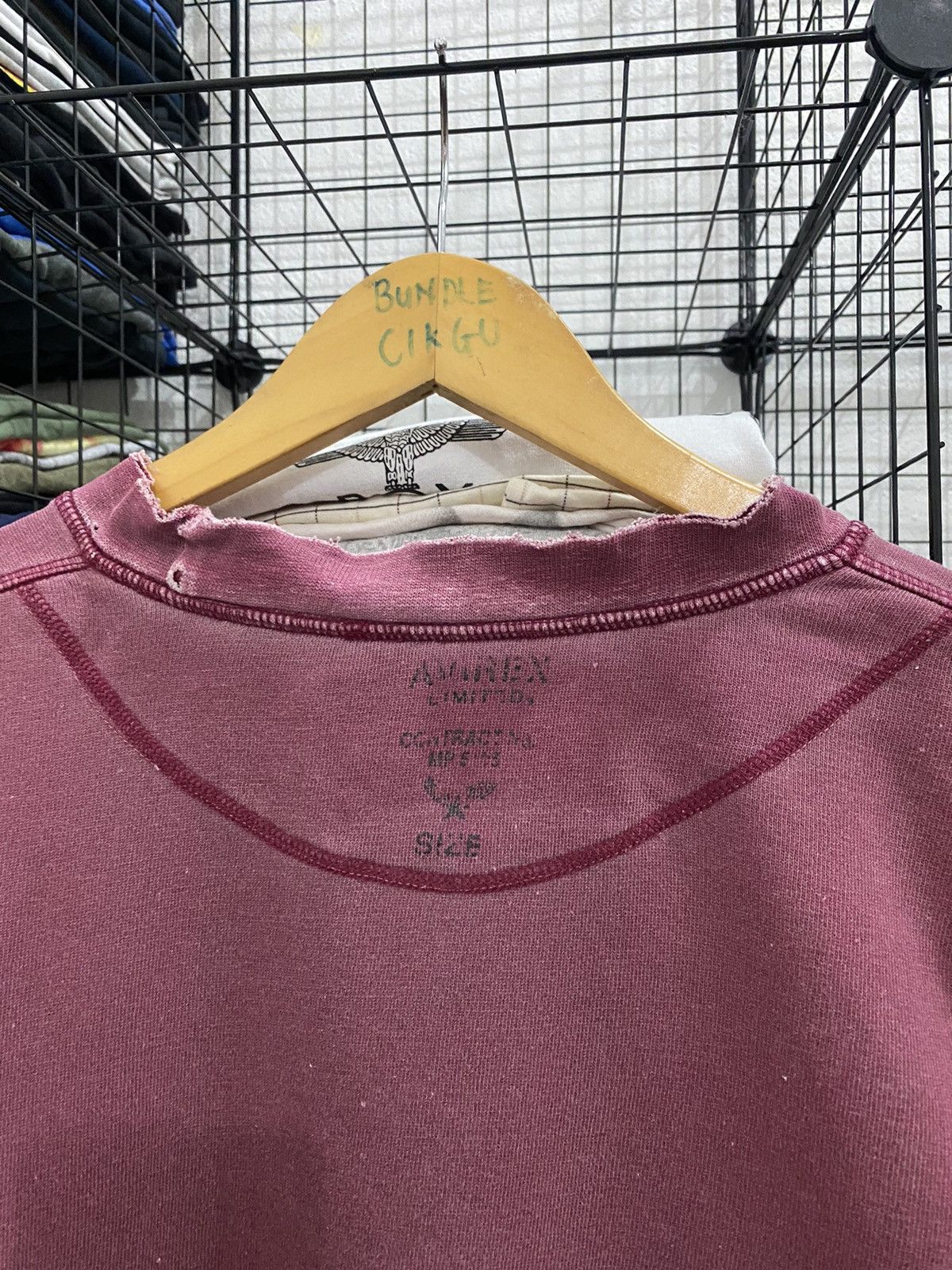Avirex VINTAGE AVIREX LIMITED “CONTRACT NO MP 5105” SWEATSHIRT Size US M / EU 48-50 / 2 - 7 Thumbnail